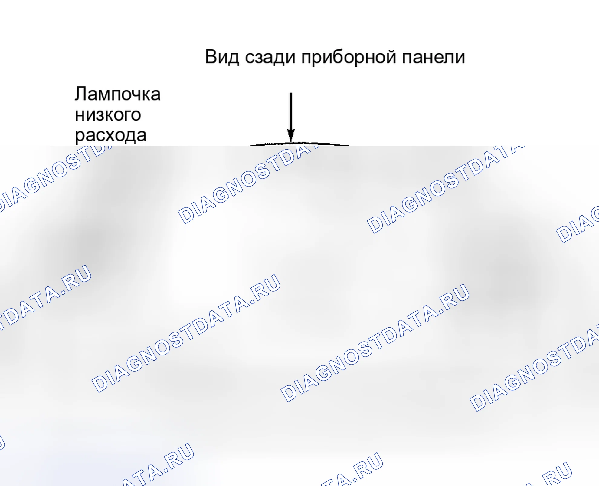 Рис. 48: ТЕСТ Tc-149B - СЛИШКОМ НИЗКОЕ НАПРЯЖЕНИЕ В БЛОКЕ ОТПРАВКИ УРОВНЯ ТОПЛИВА. Chrysler Sebring I