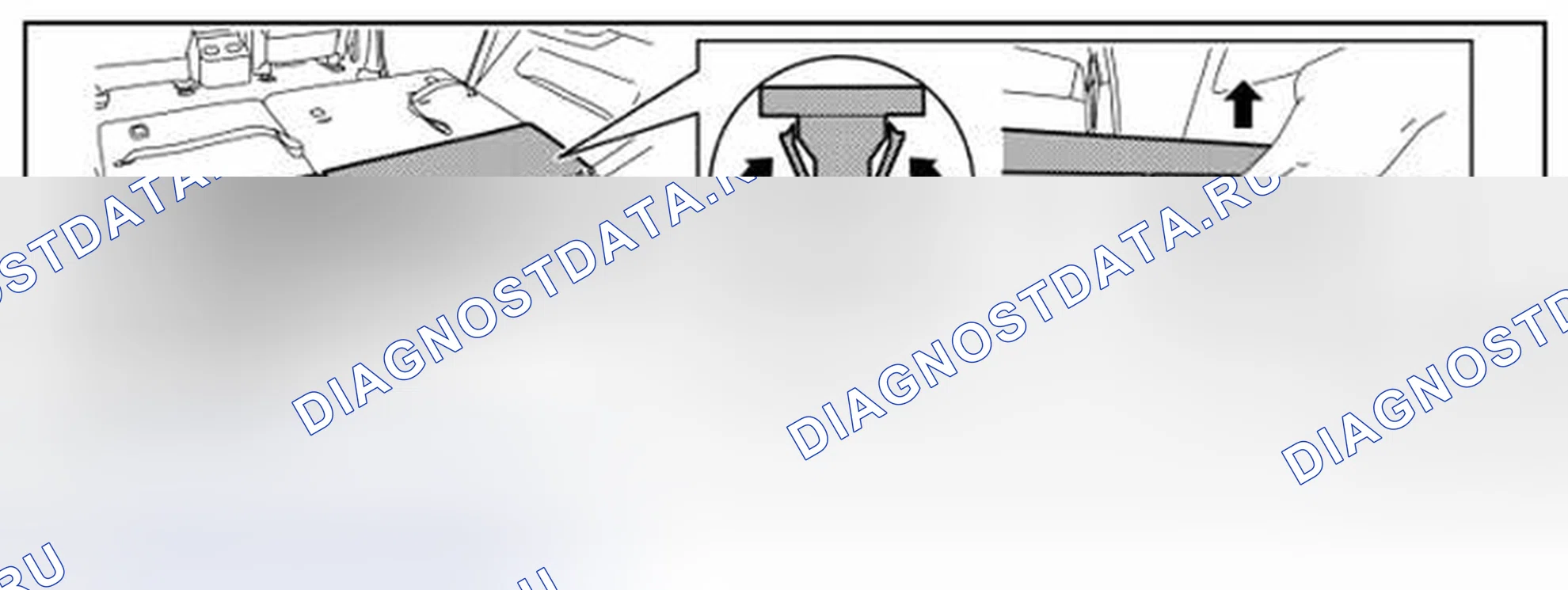 Рис. 128: ДЕМОНТАЖ. Nissan Quest IV
