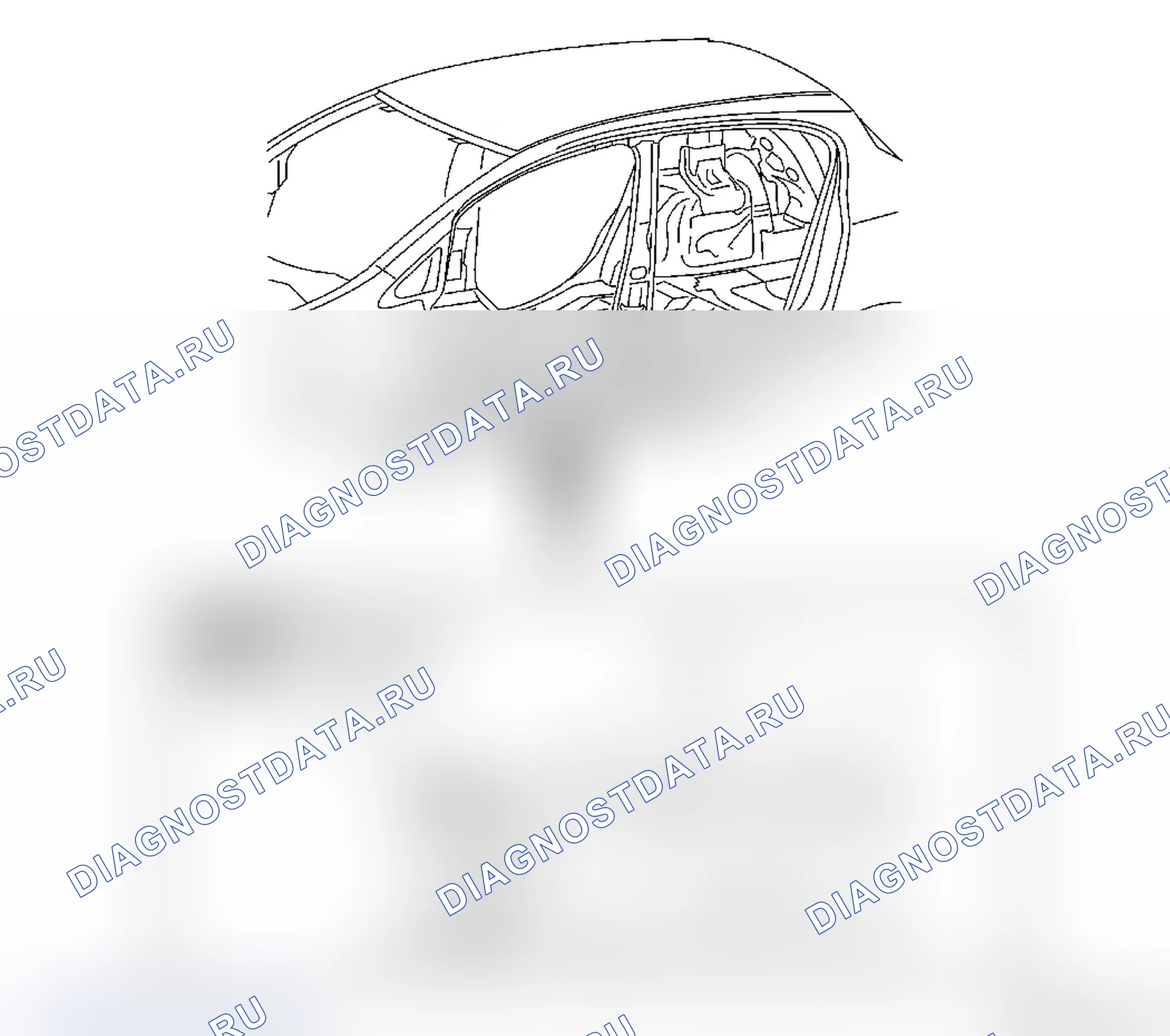 Замена средней стойки полностью (модель L 68). Opel Corsa D