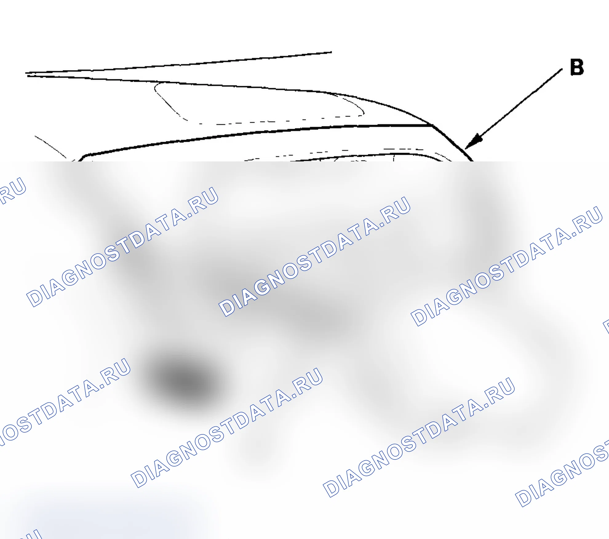 Рис. 43: Демонтаж/монтаж центральной верхней панели. Acura TL III