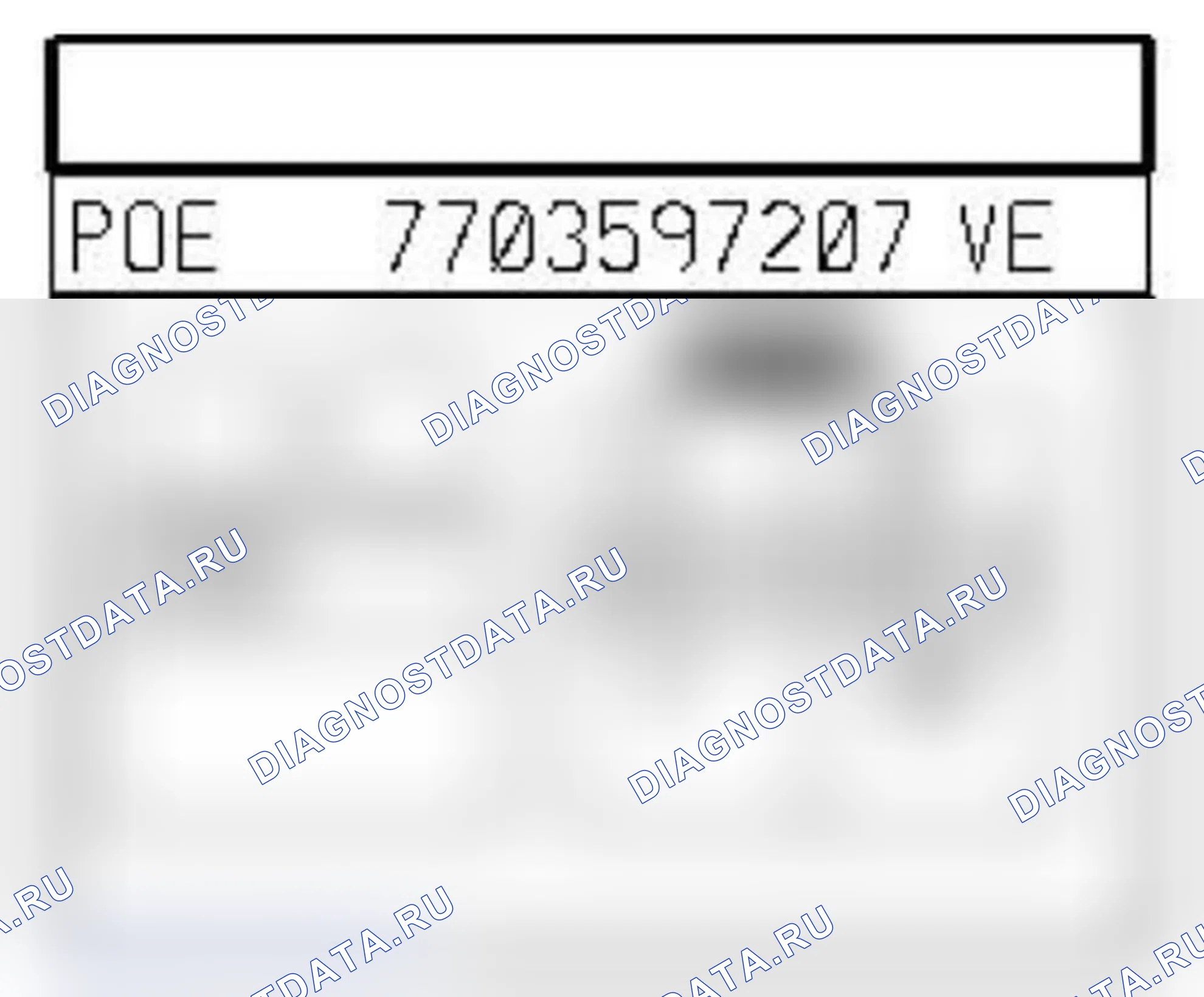 Распиновка разъёма 1102 — Боковая подушка безоп. для защиты головы пасс.. Renault Espace IV-рест