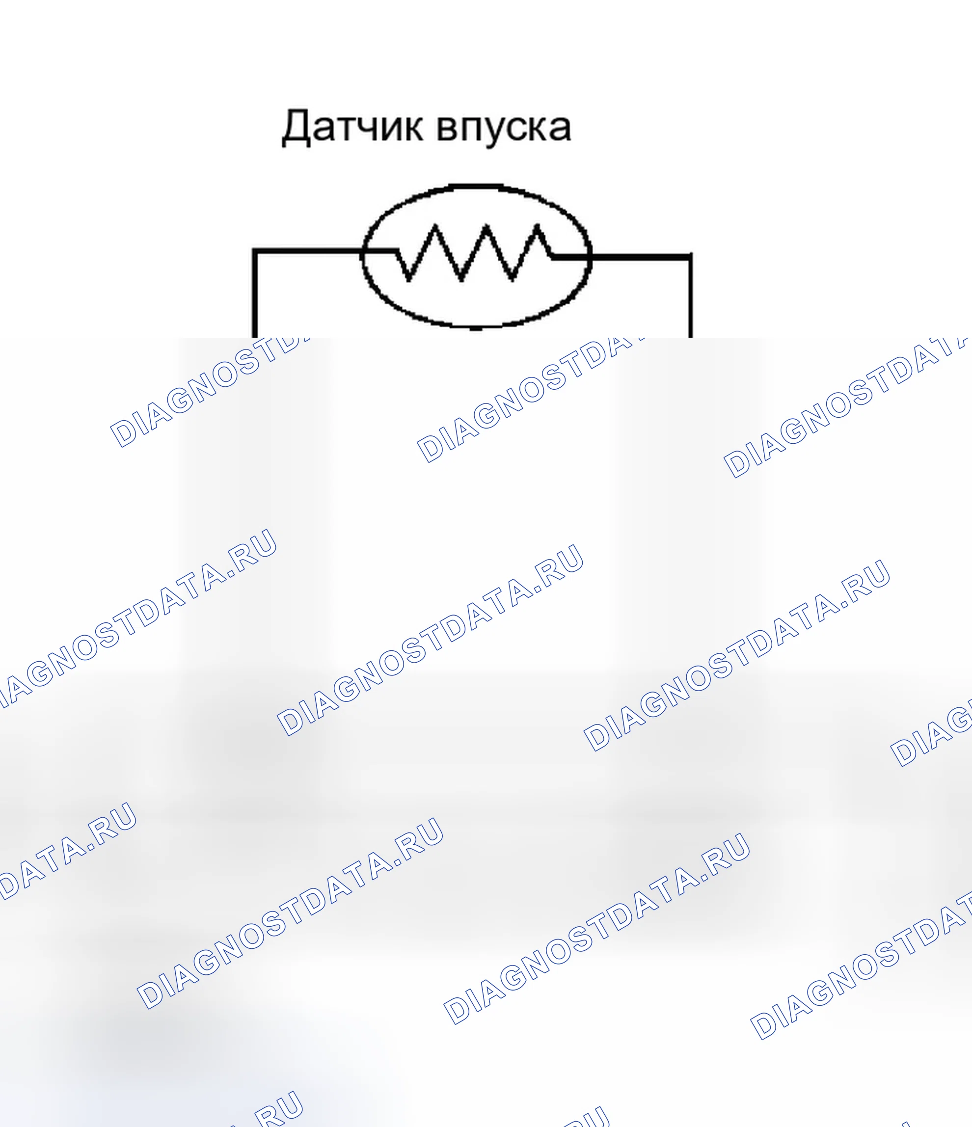Рис. 639: ПРОЦЕДУРА ДИАГНОСТИКИ ДАТЧИКА ВПУСКА. Infiniti G35 III