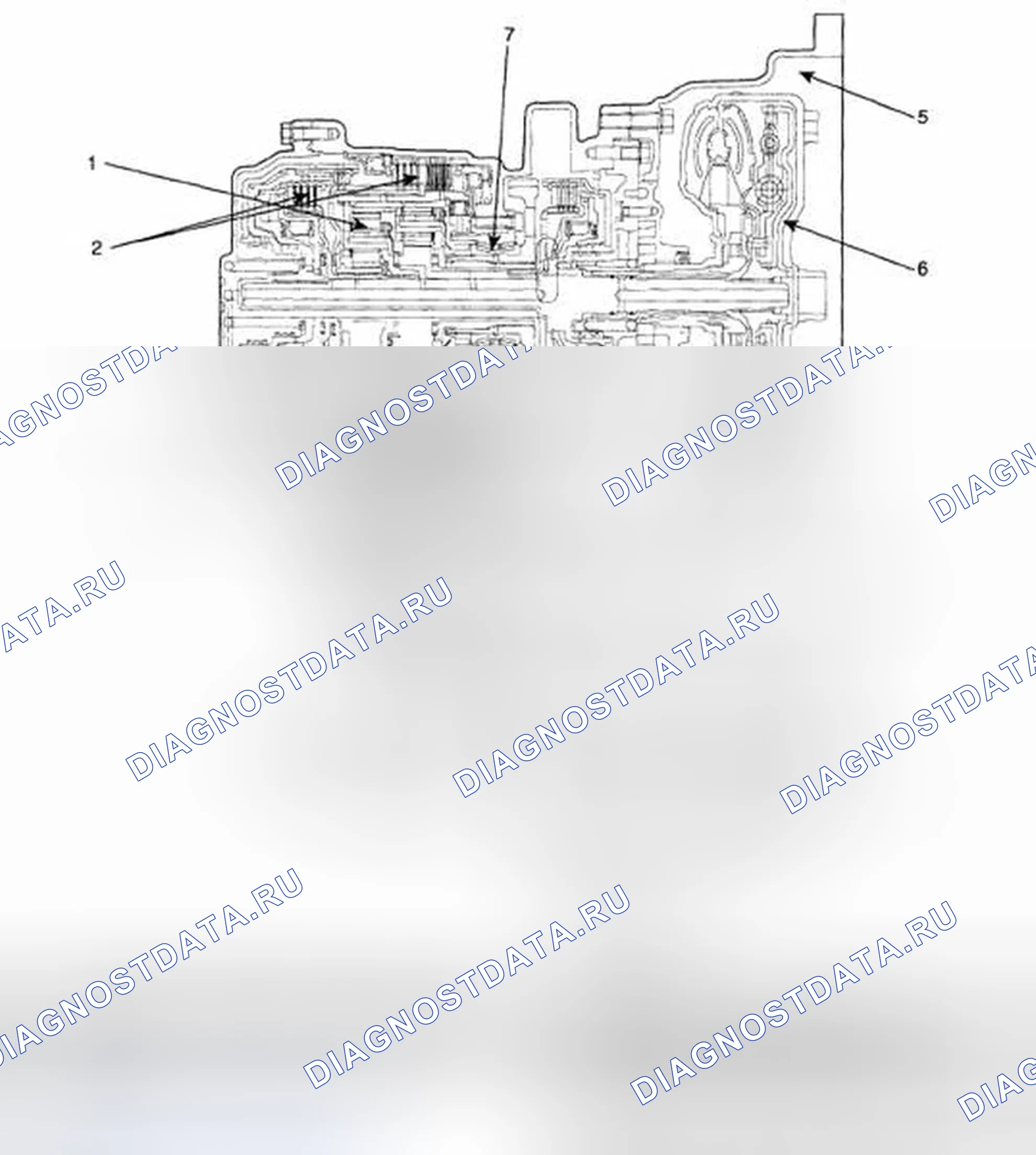 Рис. 132: ОПИСАНИЕ автоматической трансмиссии (акпп). Hyundai Azera I