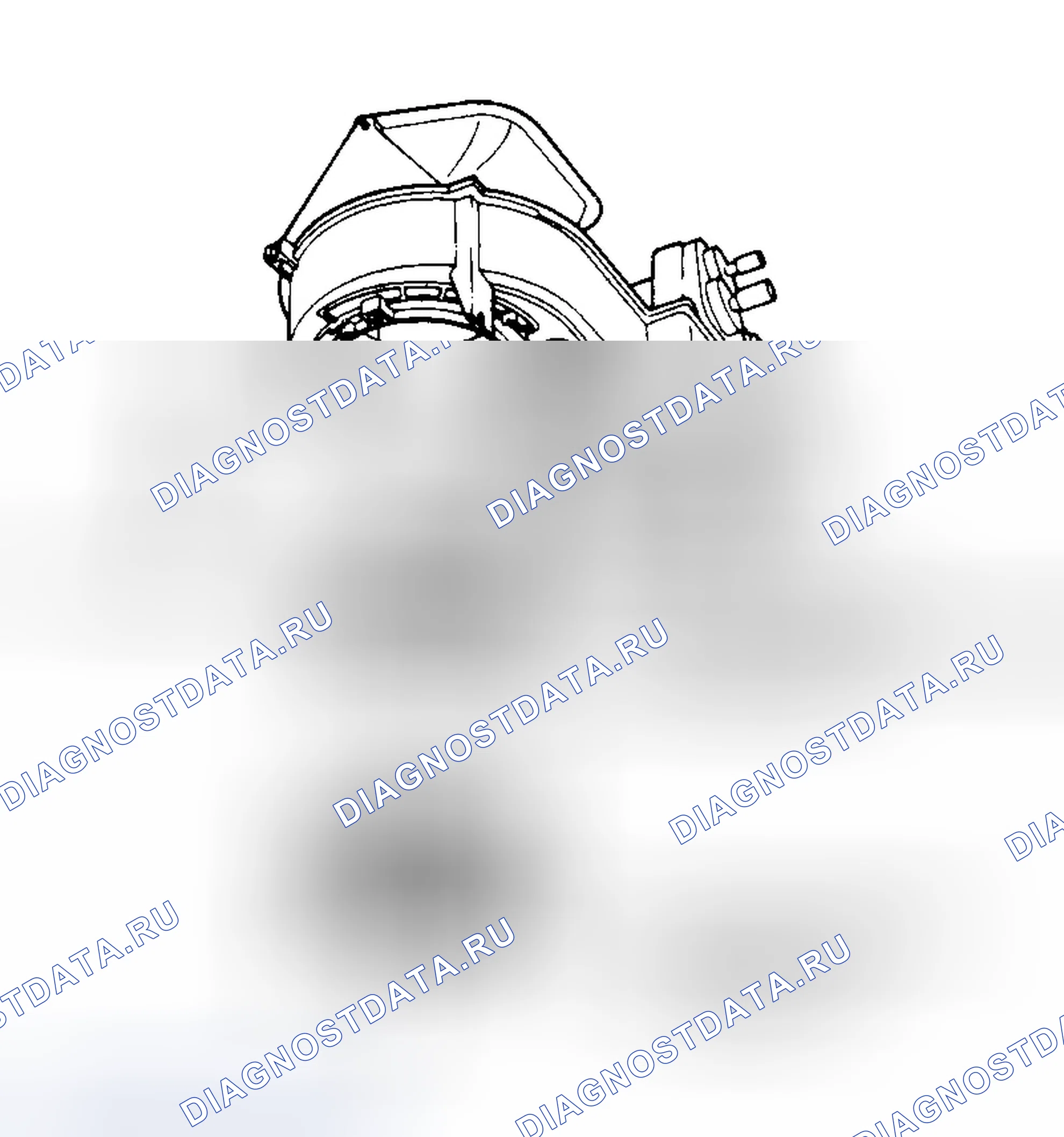 Рис. 1: Демонтаж и монтаж. Ford Escort V рестайлинг