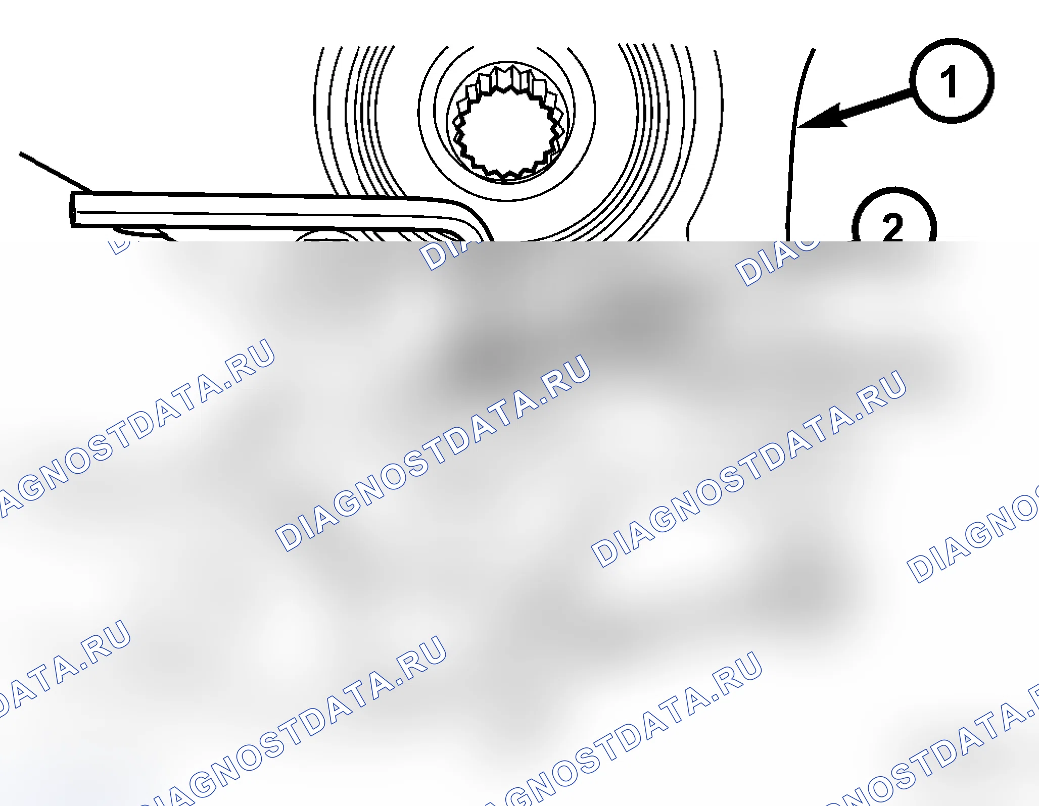 Рис. 38: УСТАНОВКА ПОВОРОТНОГО КУЛАКА. Dodge Caravan IV