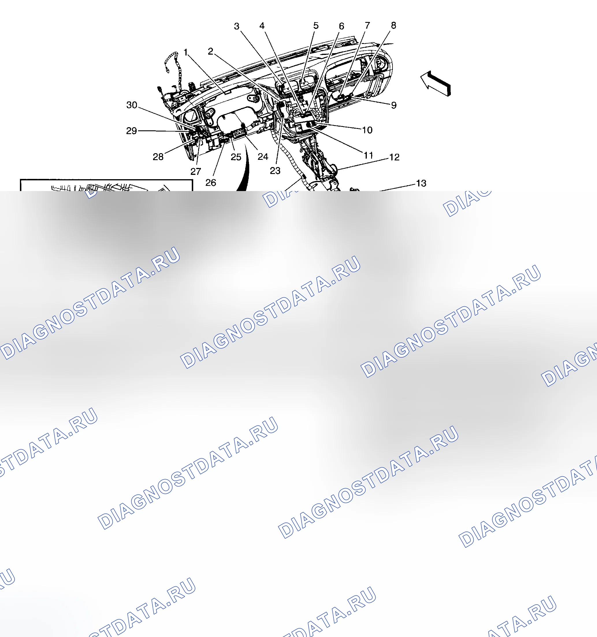 Рис. 112. Chevrolet TrailBlazer I рестайлинг