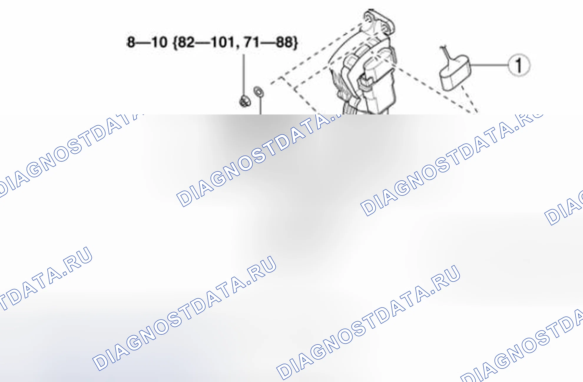 Рис. 9: СНЯТИЕ / УСТАНОВКА ПЕДАЛИ АКСЕЛЕРАТОРА [Mzr 2.3 DISI Turbo]. Mazda 3 BL рестайлинг