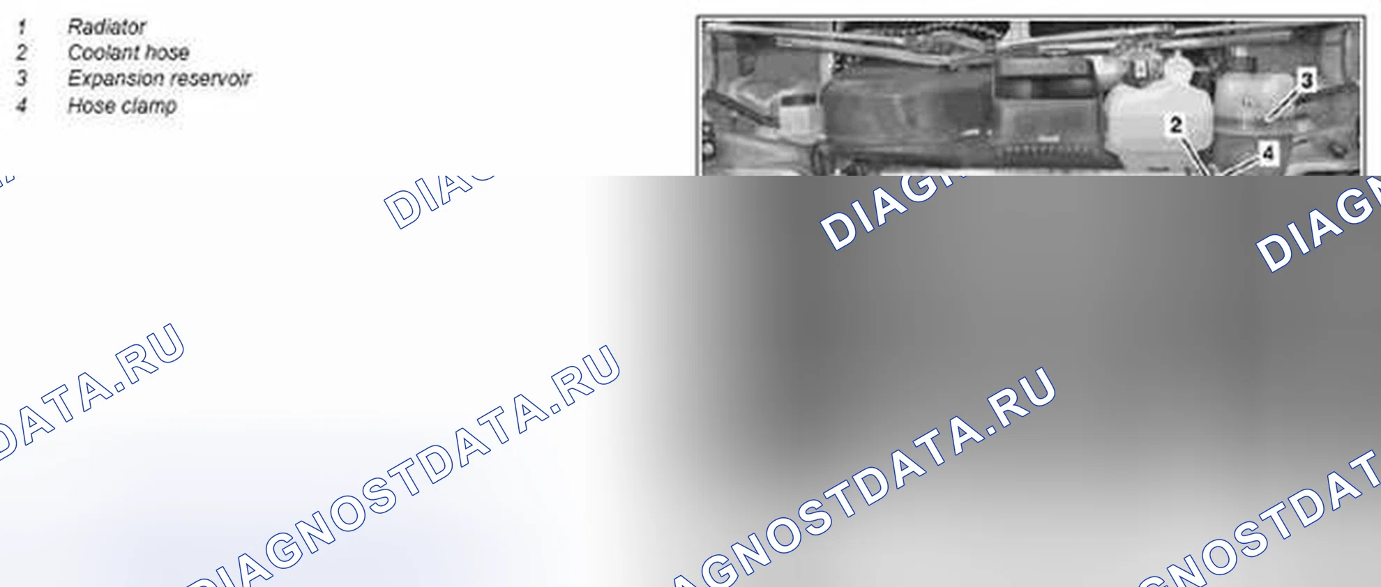 Рис. 22: Демонтаж / монтаж радиатора - AR20.20-P-3865MCU. Kia Soul I
