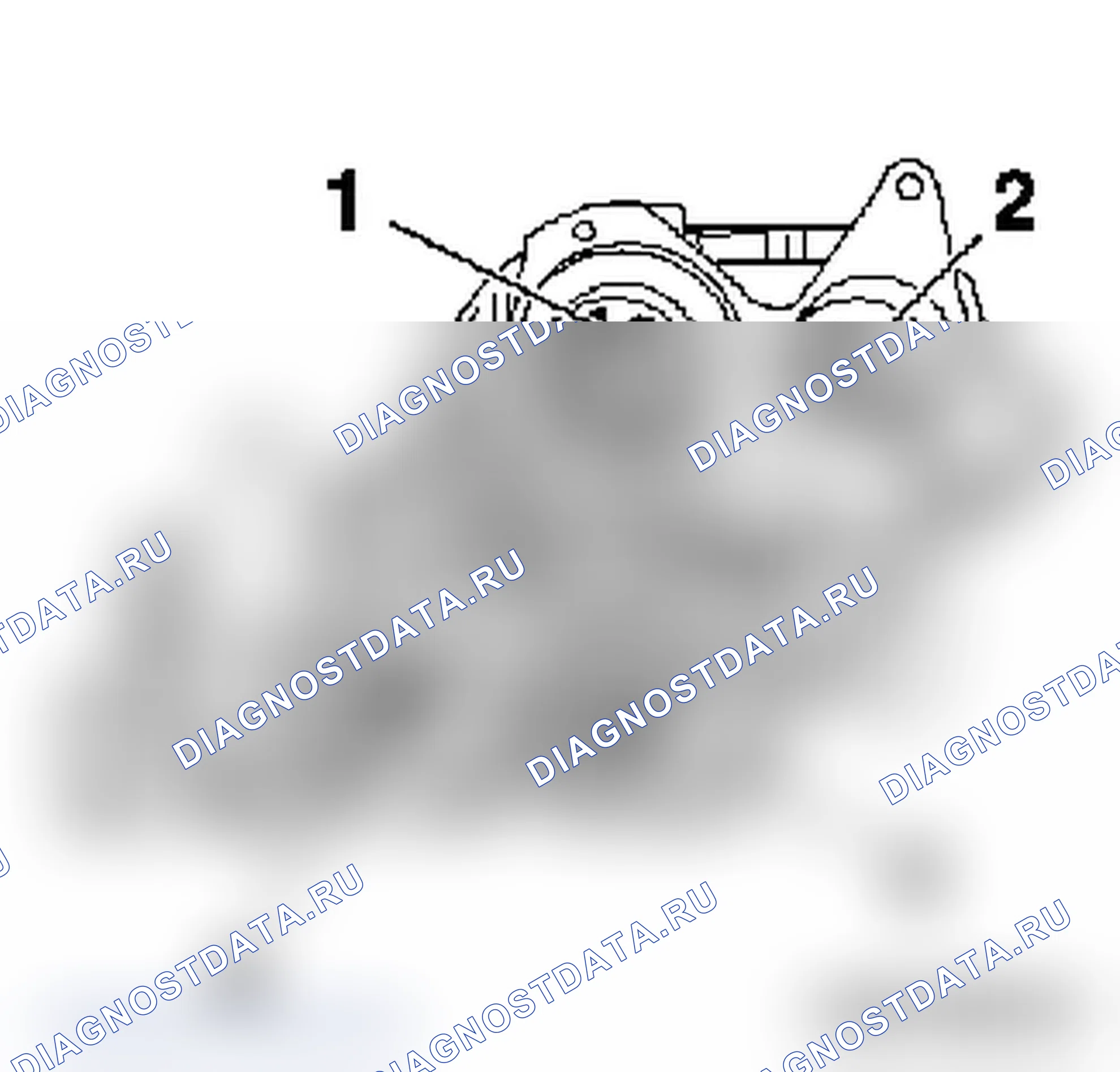 Картер распределительного вала дизельного двигателя Z 13 DT DOHC. Opel Corsa C