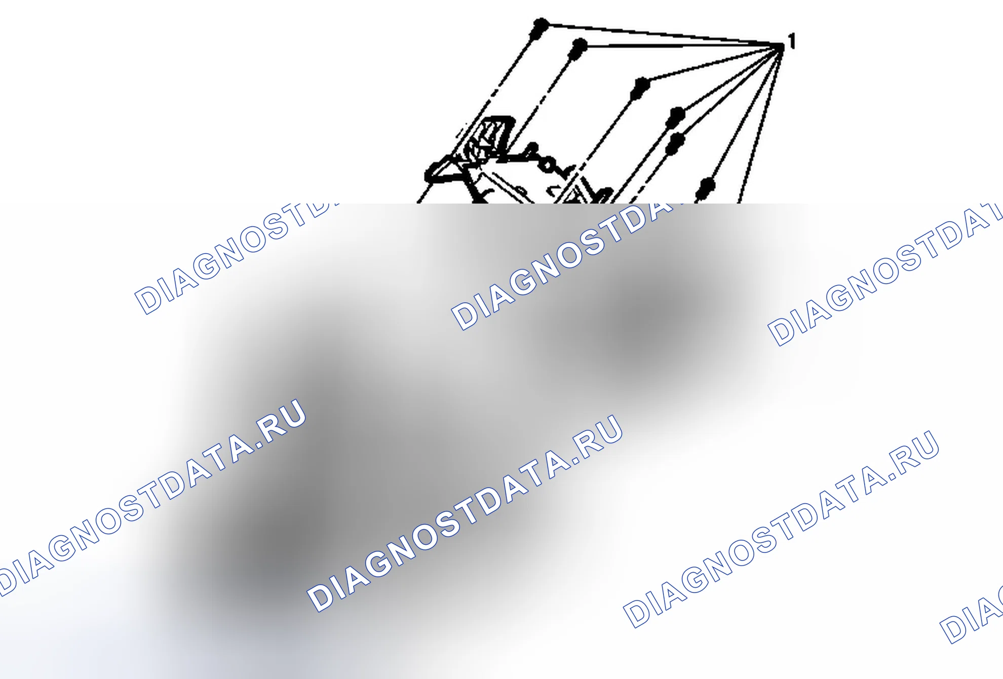 Рис. 13: Замена нижнего корпуса нагревателя и испарителя системы кондиционирования воздуха и воздуходувки (CJ2). Chevrolet Malibu VIII рестайлинг