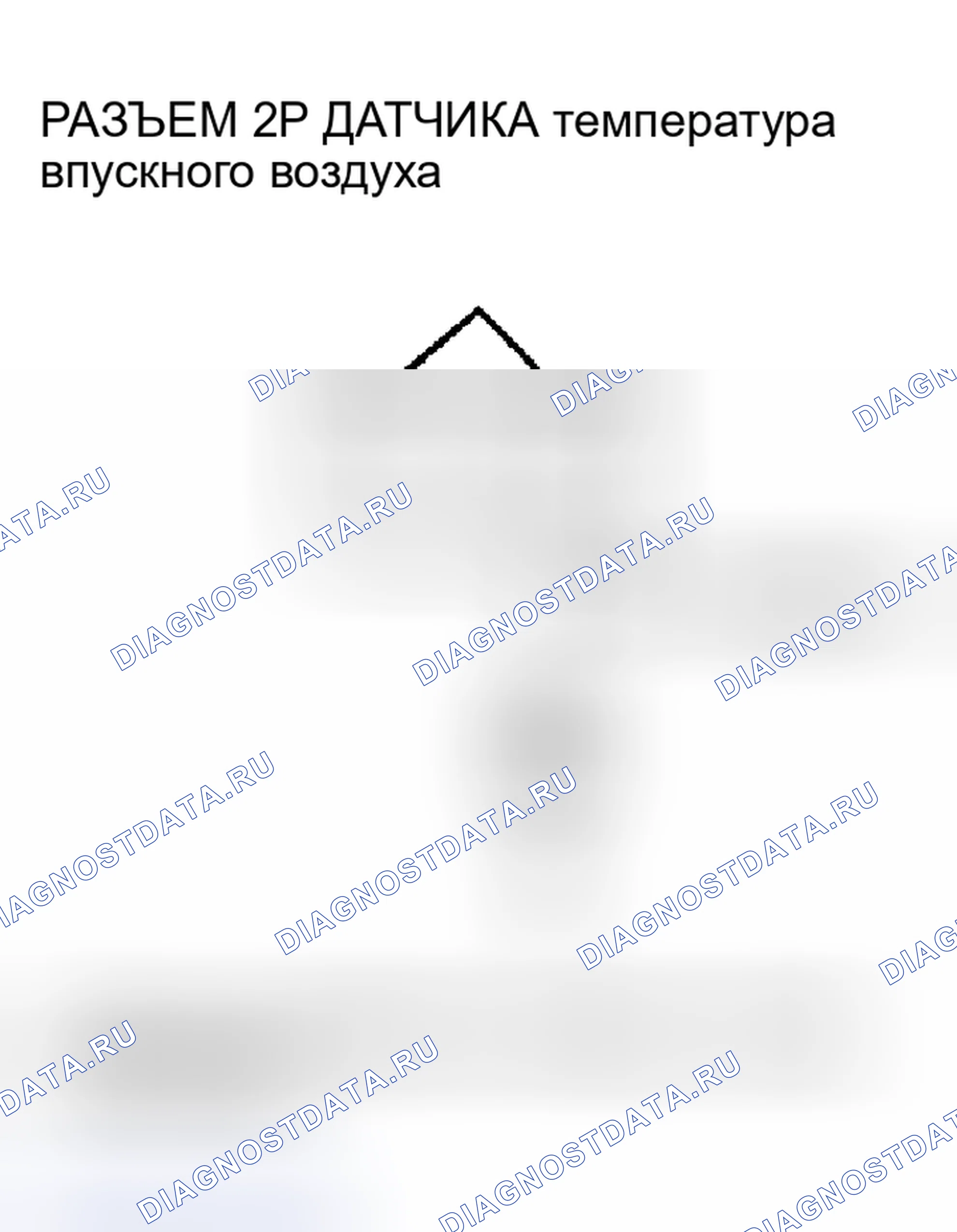 Рис. 111: P0112 расшифровка кода ошибки: низковольтная цепь датчика температура впускного воздуха (модели 2002-2004 гг.). Acura RSX I