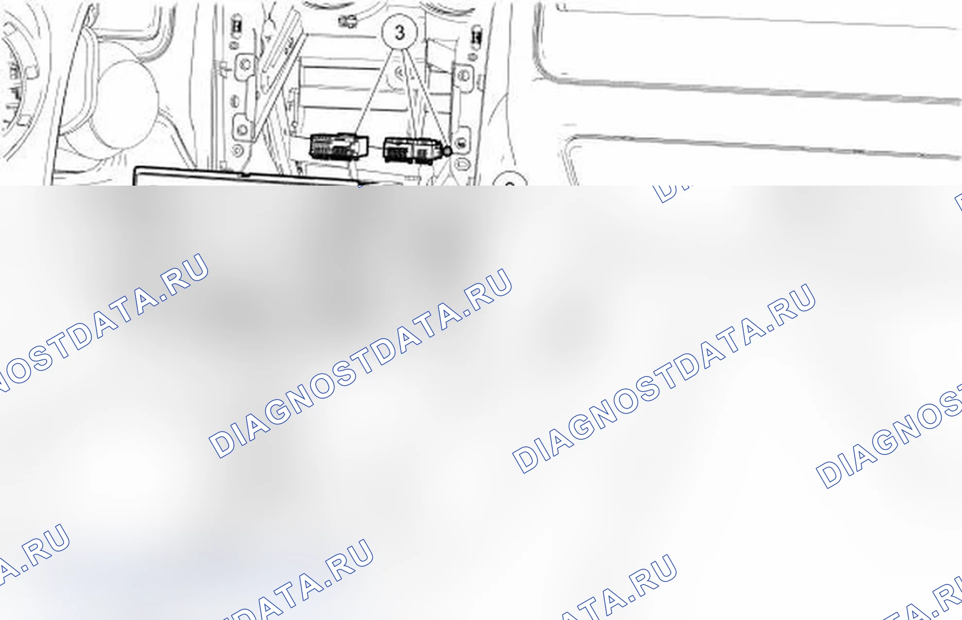 Рис. 22: Модуль управления аудио (ACM). Ford Taurus V