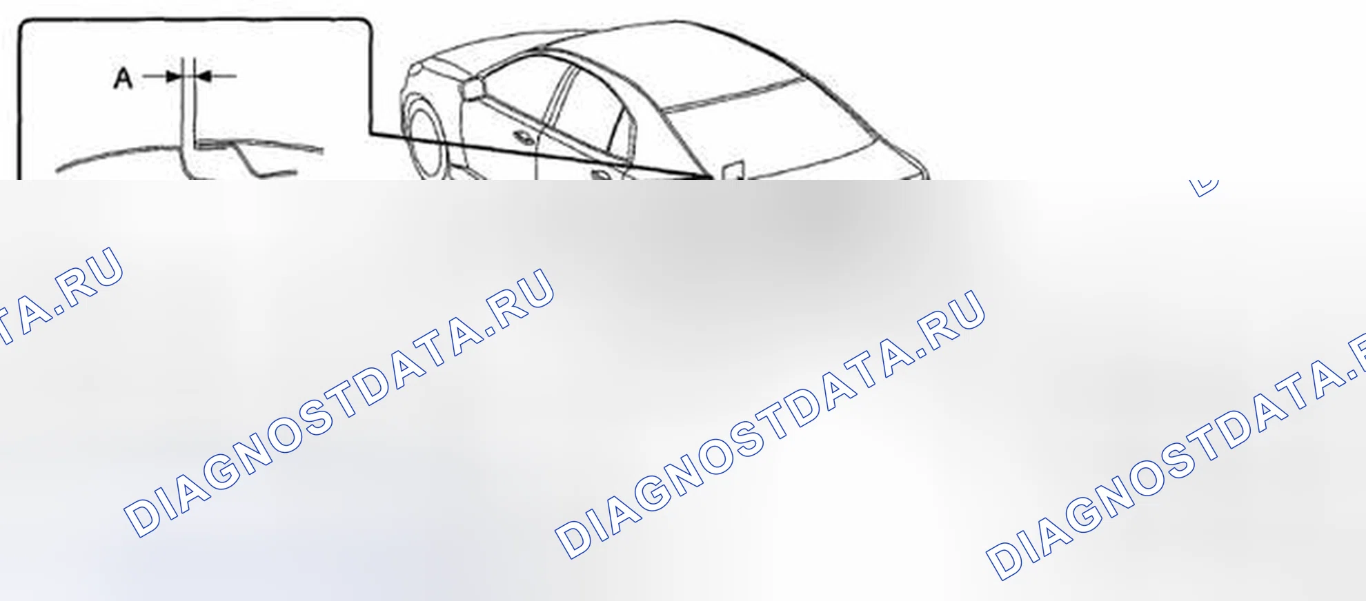 Рис. 19: РЕГУЛИРОВКА наружных кузовных панелей. Subaru Outback BR