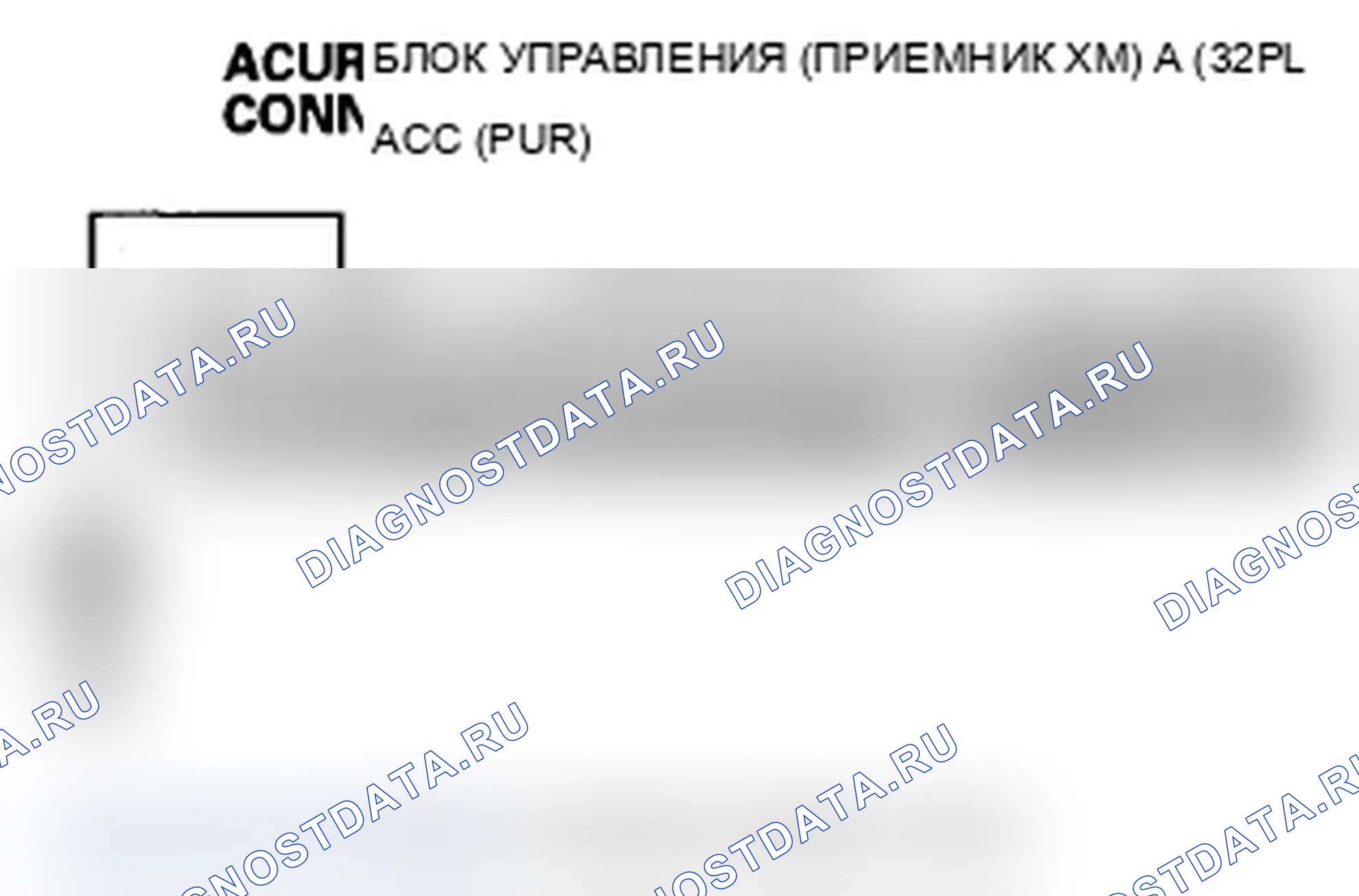 Рис. 567: Сервисы AcuraLink® не работают. Acura TL IV рестайлинг