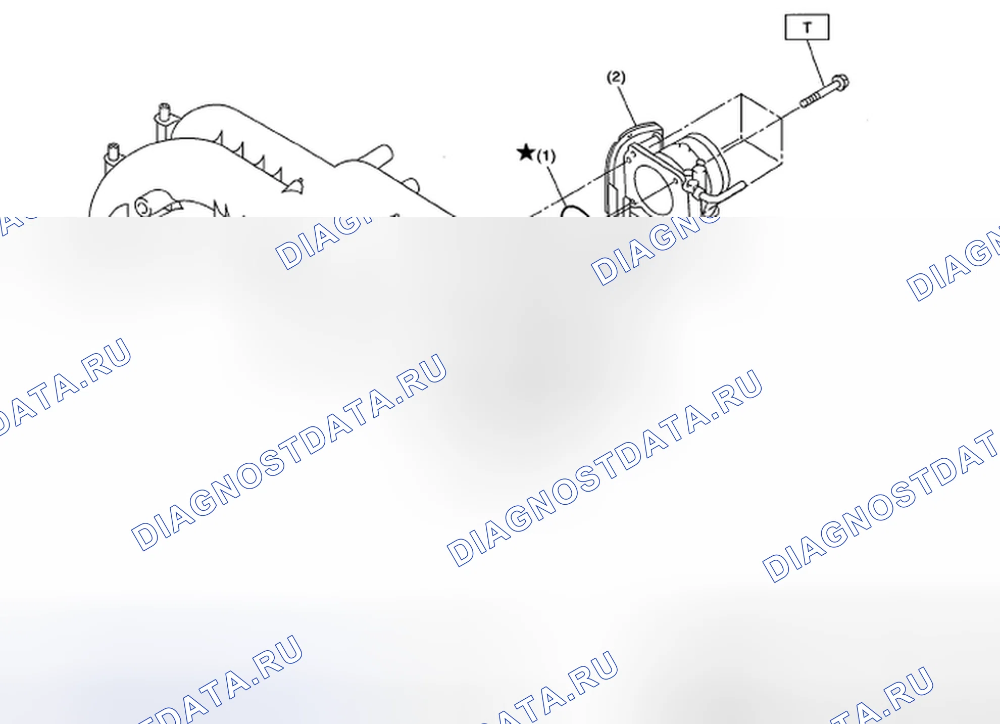 Рис. 178: СИСТЕМА ЗАБОРА ВОЗДУХА. Subaru Impreza WRX GH