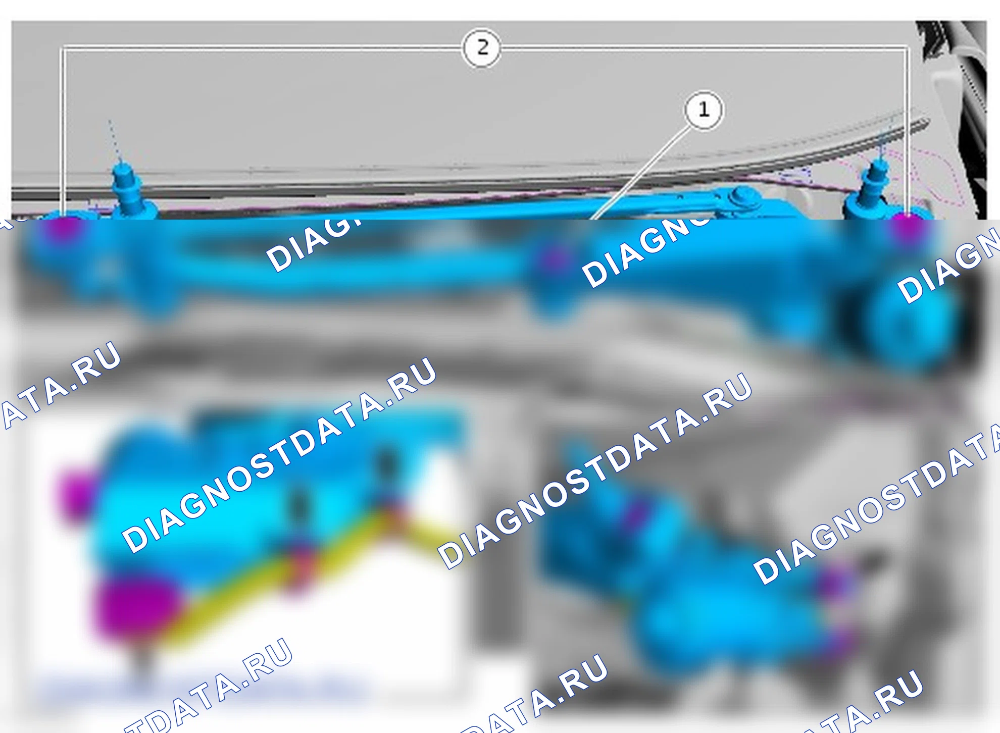 рулевая колонка — RHD FWD: описание и работа. Ford B-MAX I