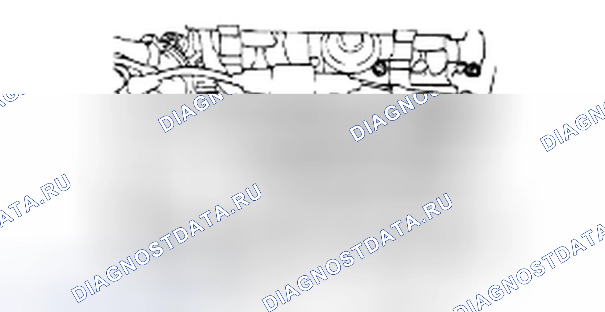 Снятие впускного коллектора. Hyundai H-1 A1
