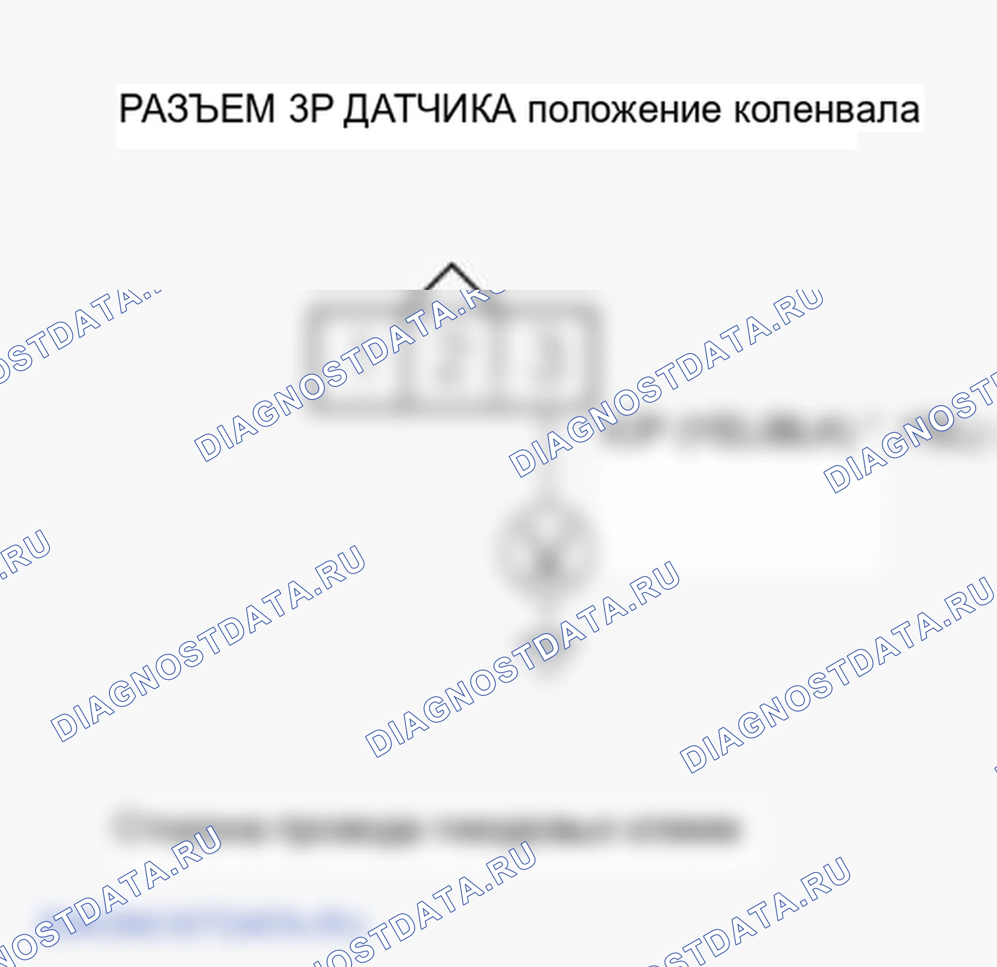 Рис. 129: расшифровка кода ошибки P0335: Датчик Ckp Нет сигнала. Honda Ridgeline I рестайлинг