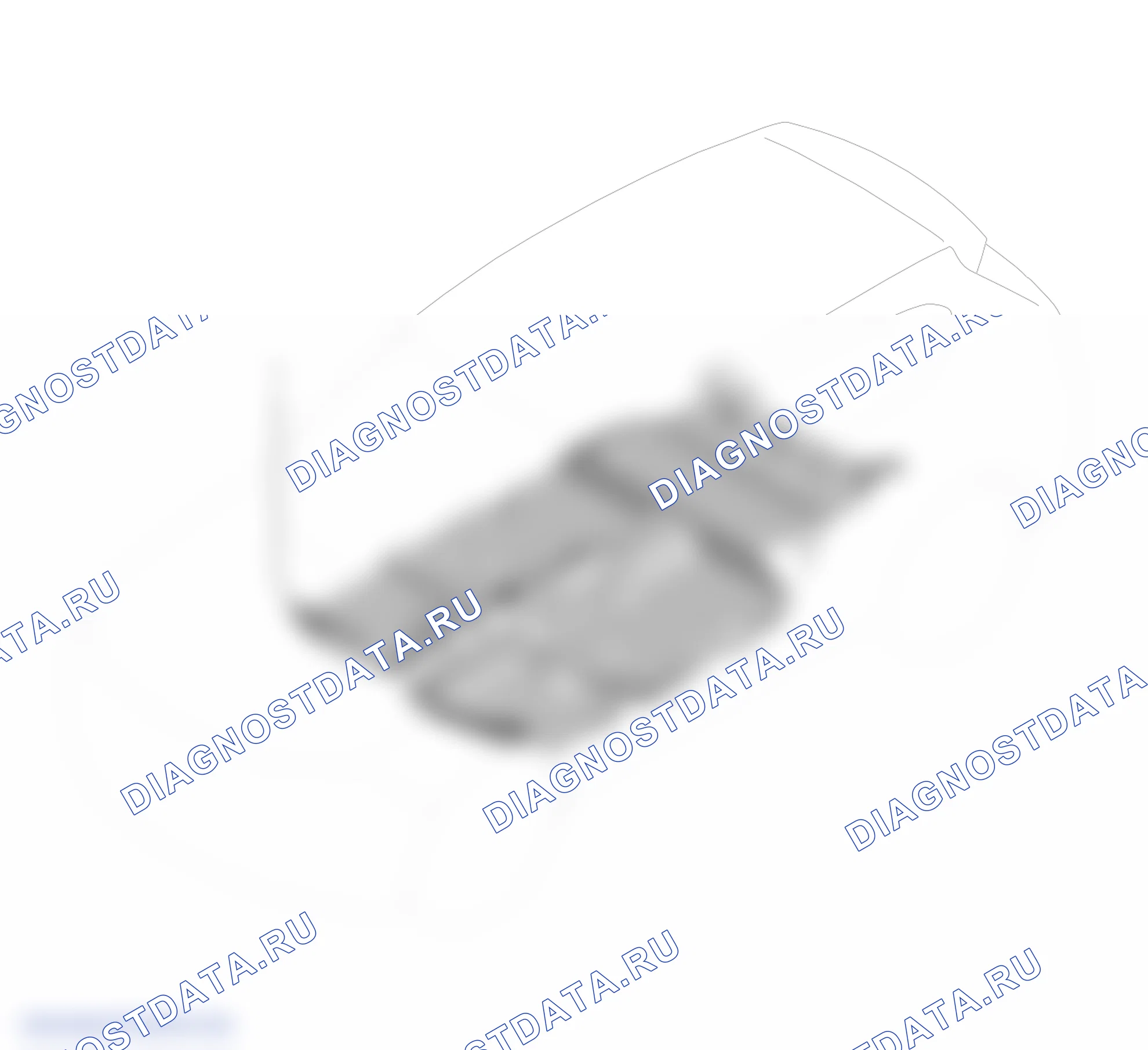 Схема расположения ковров — Haval H2. Haval H2 I