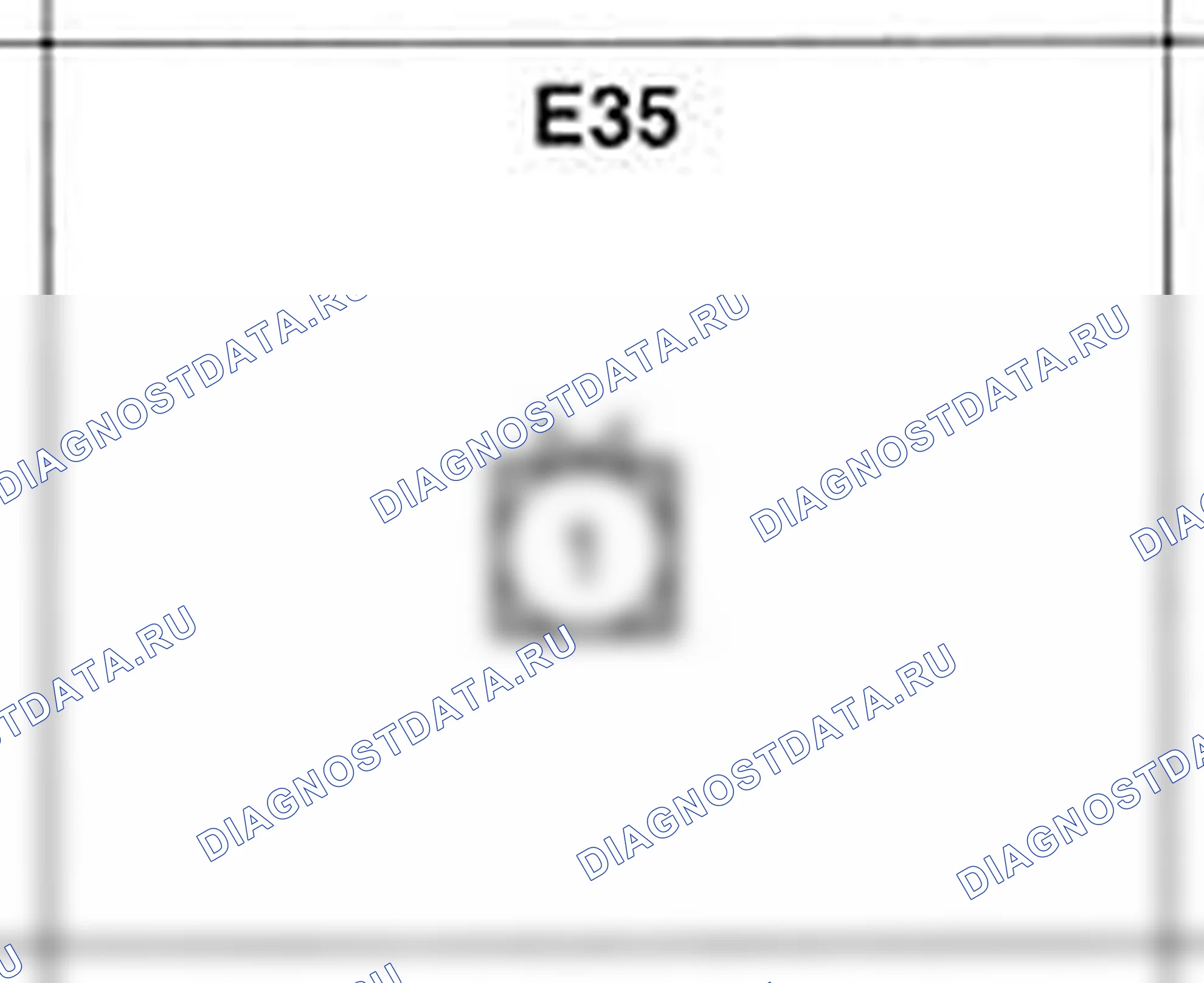 Распиновка разъёма E35 — жгута двигателя. Hyundai Accent LC
