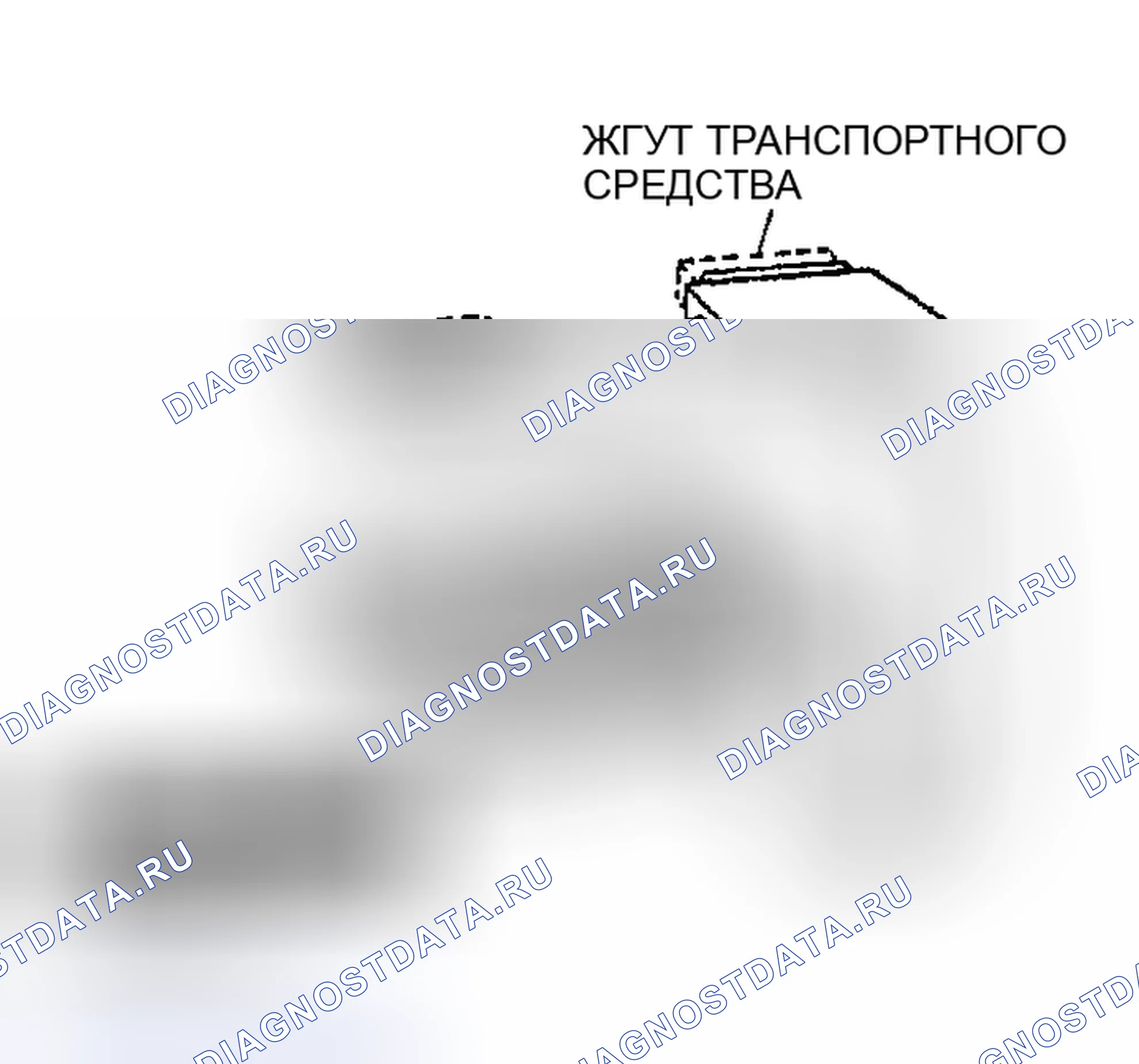 Рис. 406: Проверка цепи датчика температура впускного воздуха на обрыв / короткое замыкание. Mazda MPV II рестайлинг