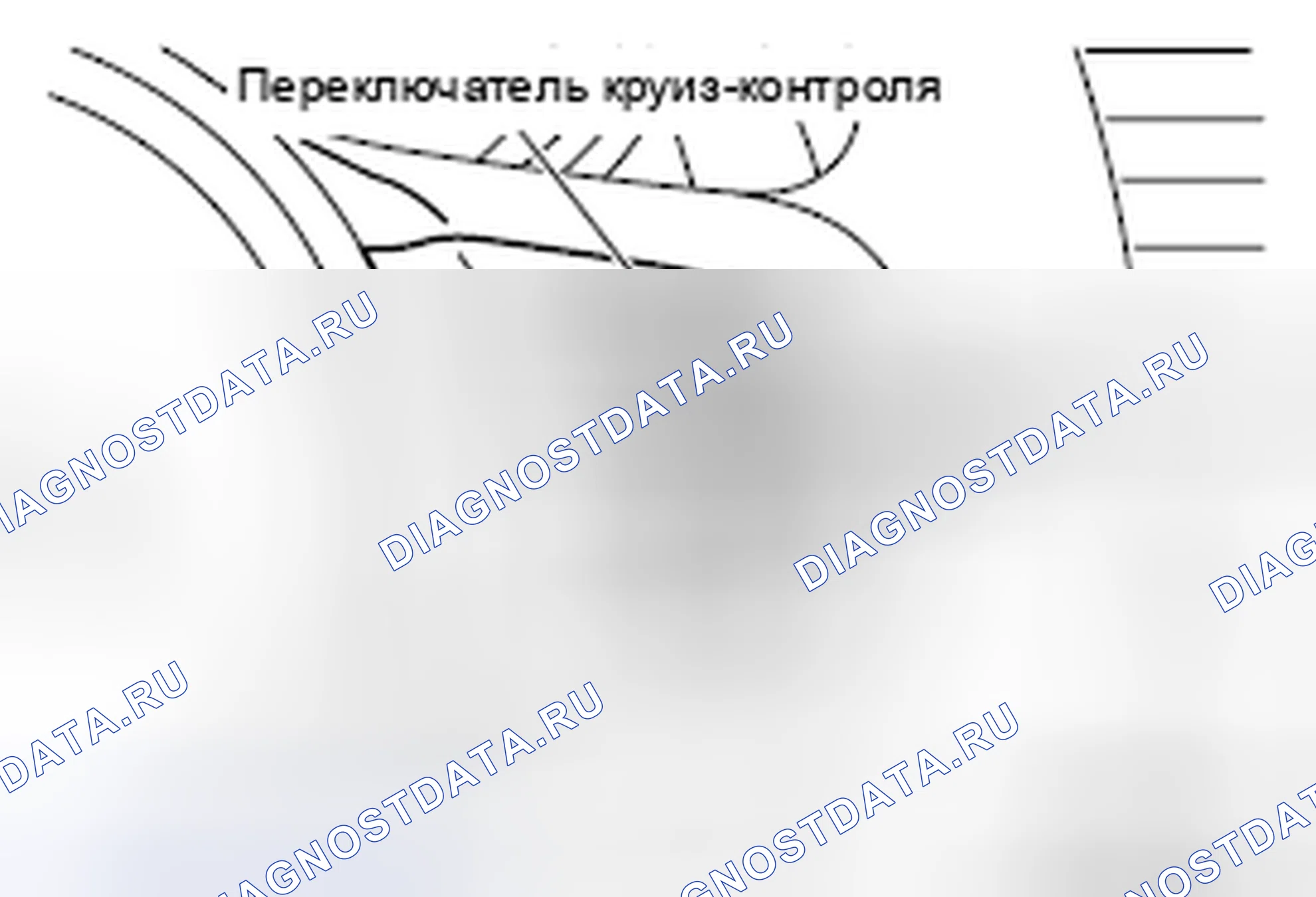 Рис. 77: ВОЗВРАТ К УСТАНОВЛЕННОЙ СКОРОСТИ ПЕРЕД ОТМЕНОЙ И ОТМЕНА КРУИЗ-КОНТРОЛЯ. Mitsubishi Lancer Ralliart X рестайлинг