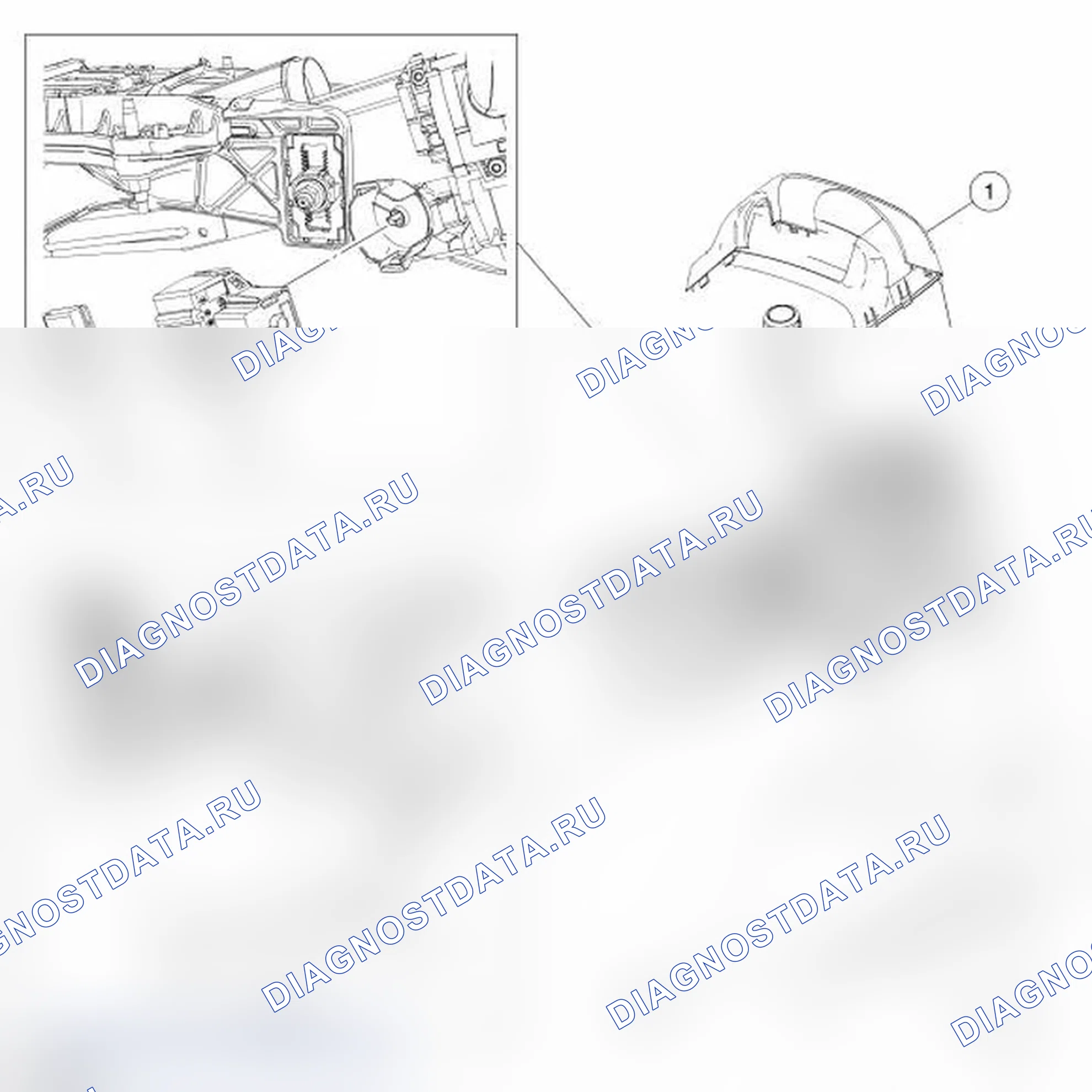 Рис. 11: Переключатель зажигания. Ford Explorer Sport Trac II