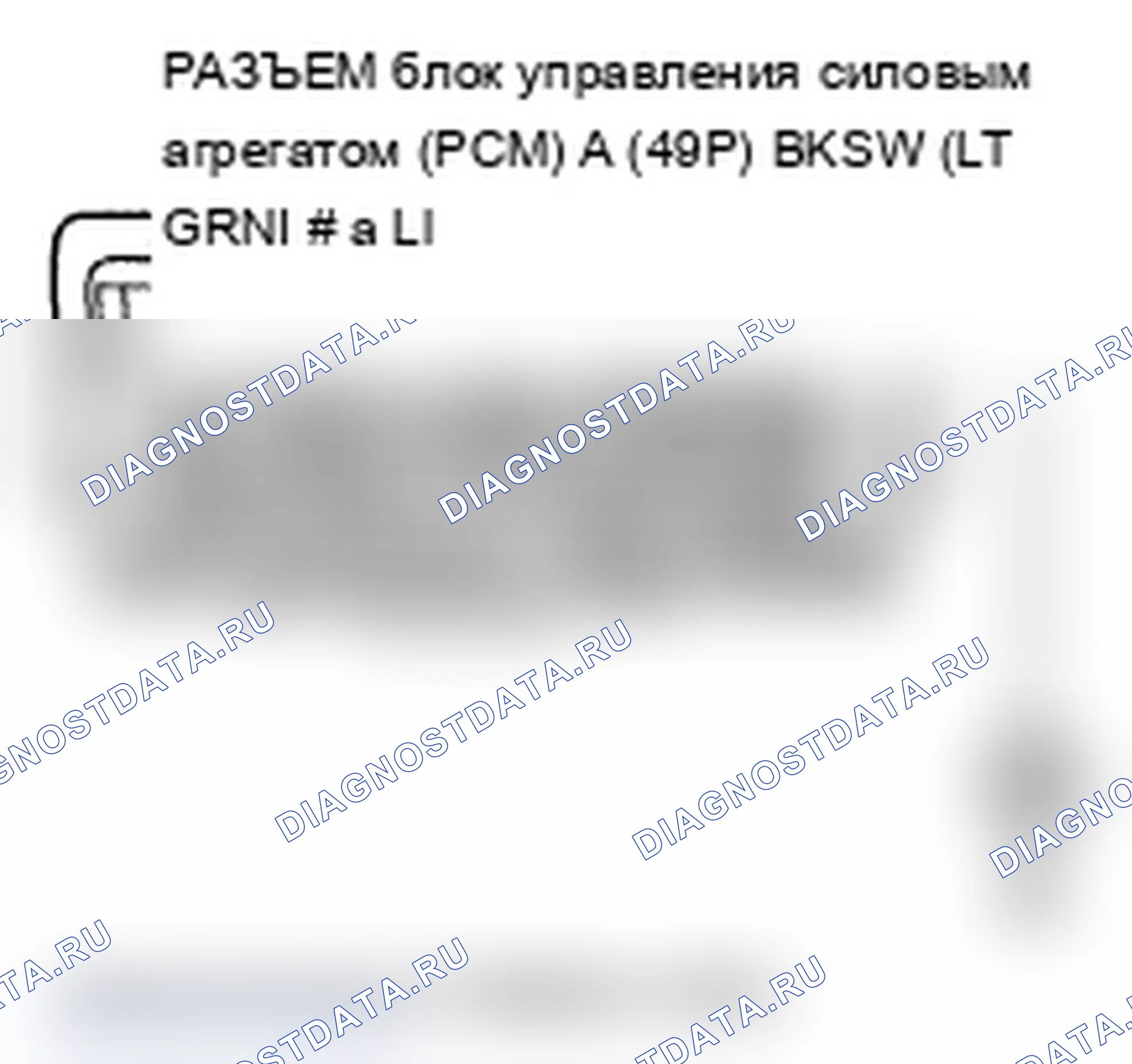 Рис. 8: Устранение неисправностей сигнальной цепи переключателя положения педали тормоза. Acura MDX II