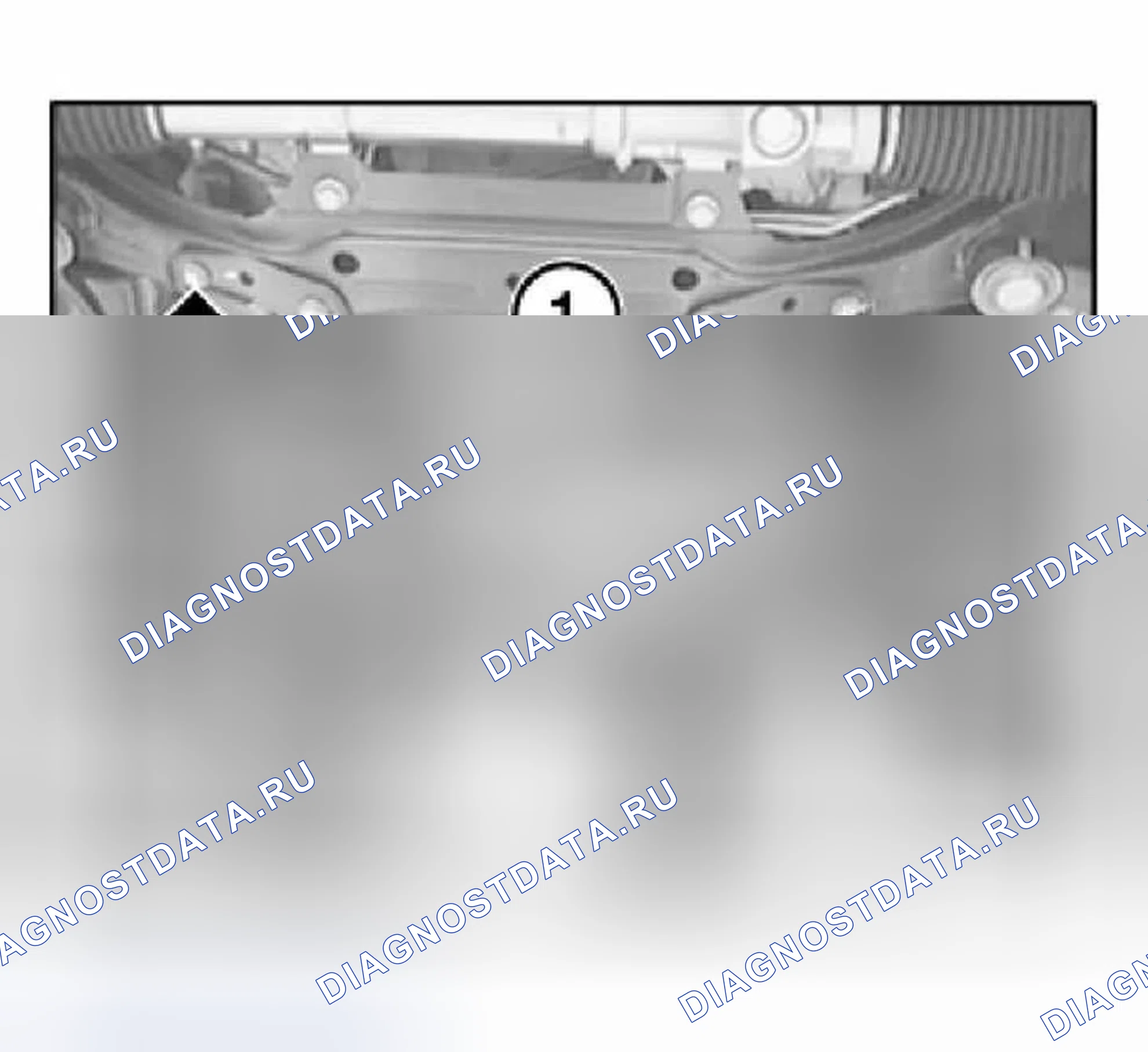 Рис. 113: 12 61 285 Замена реле уровня моторного масла (Z3 M54). BMW Z3 E36 рестайлинг