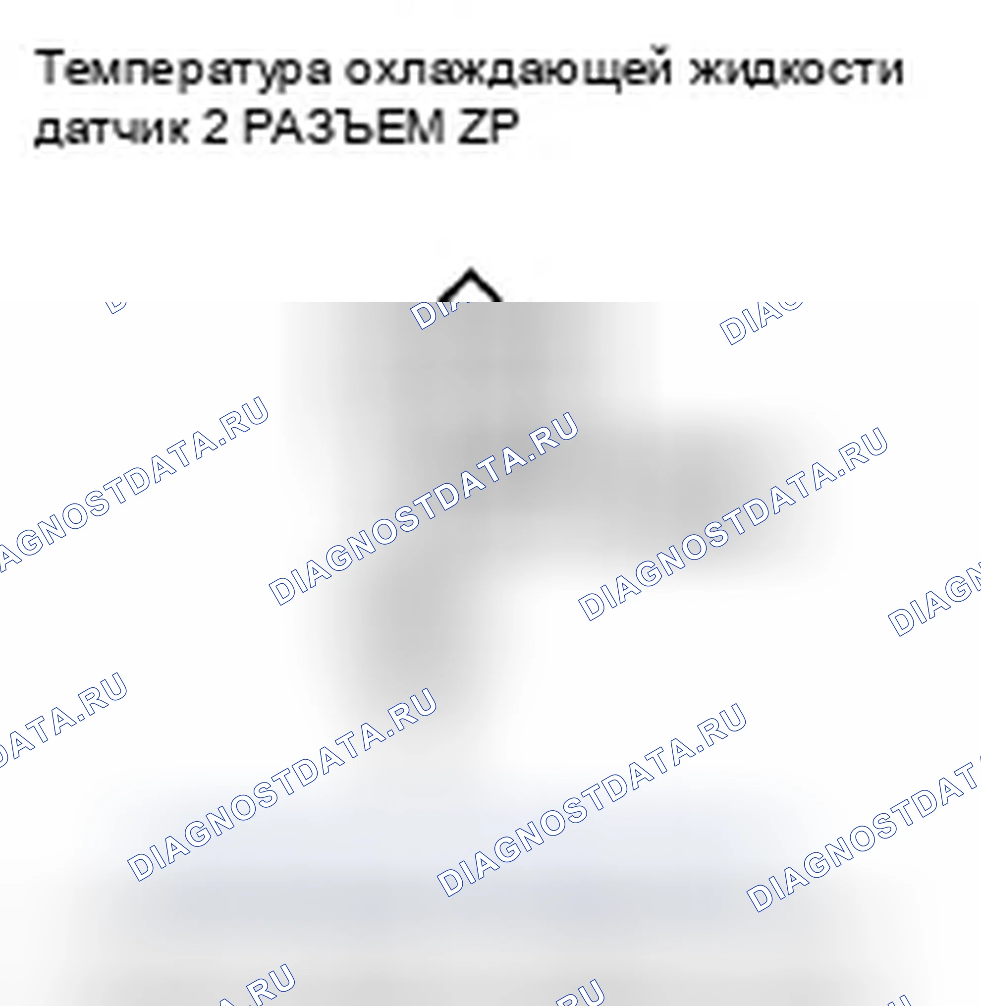Рис. 195: расшифровка кода ошибки P2184: Низковольтная цепь датчика 2 температура охлаждающей жидкости. Honda CR-V III рестайлинг
