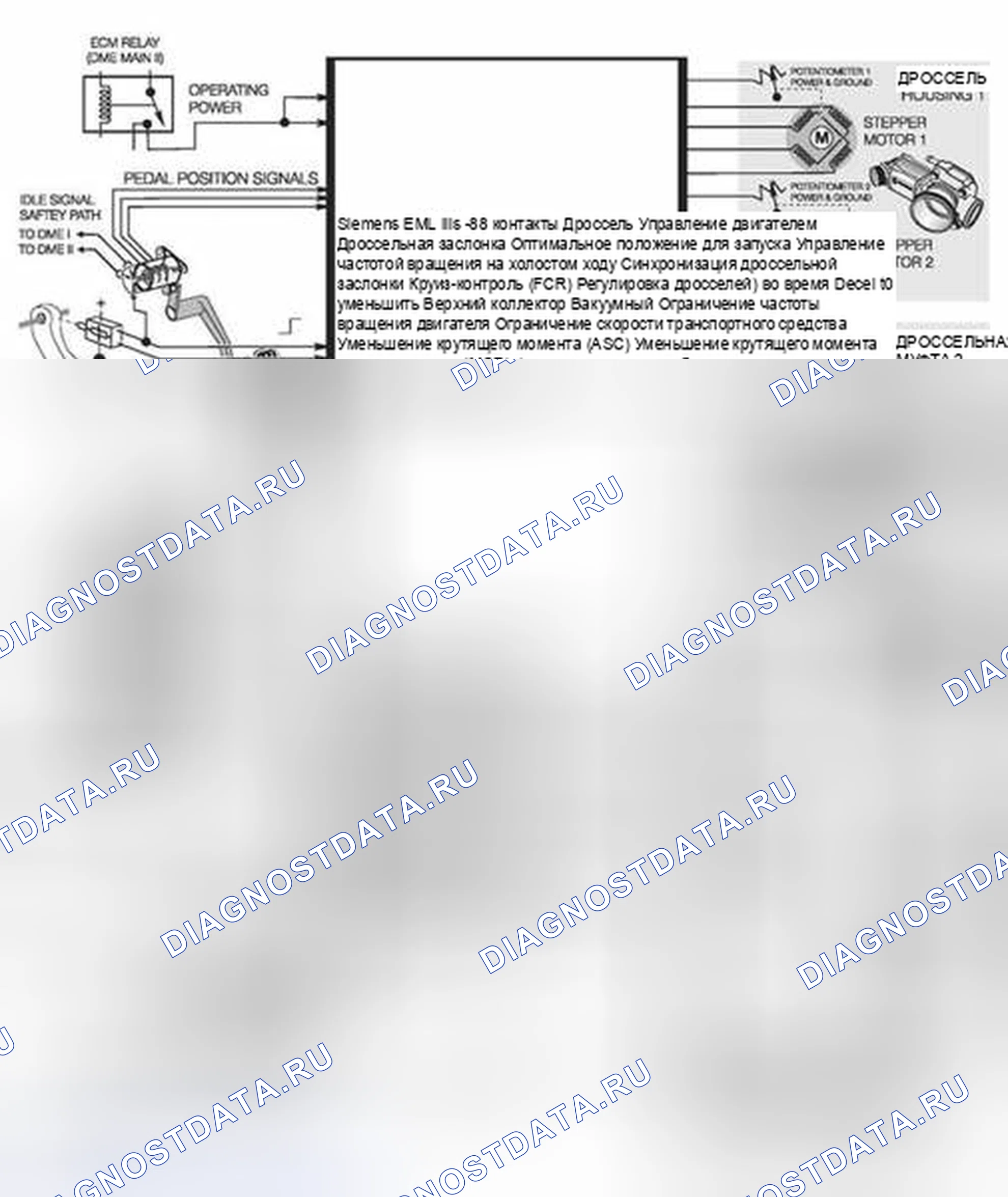 Рис. 135: IPO EML (M73/M73TU). BMW M5 E39