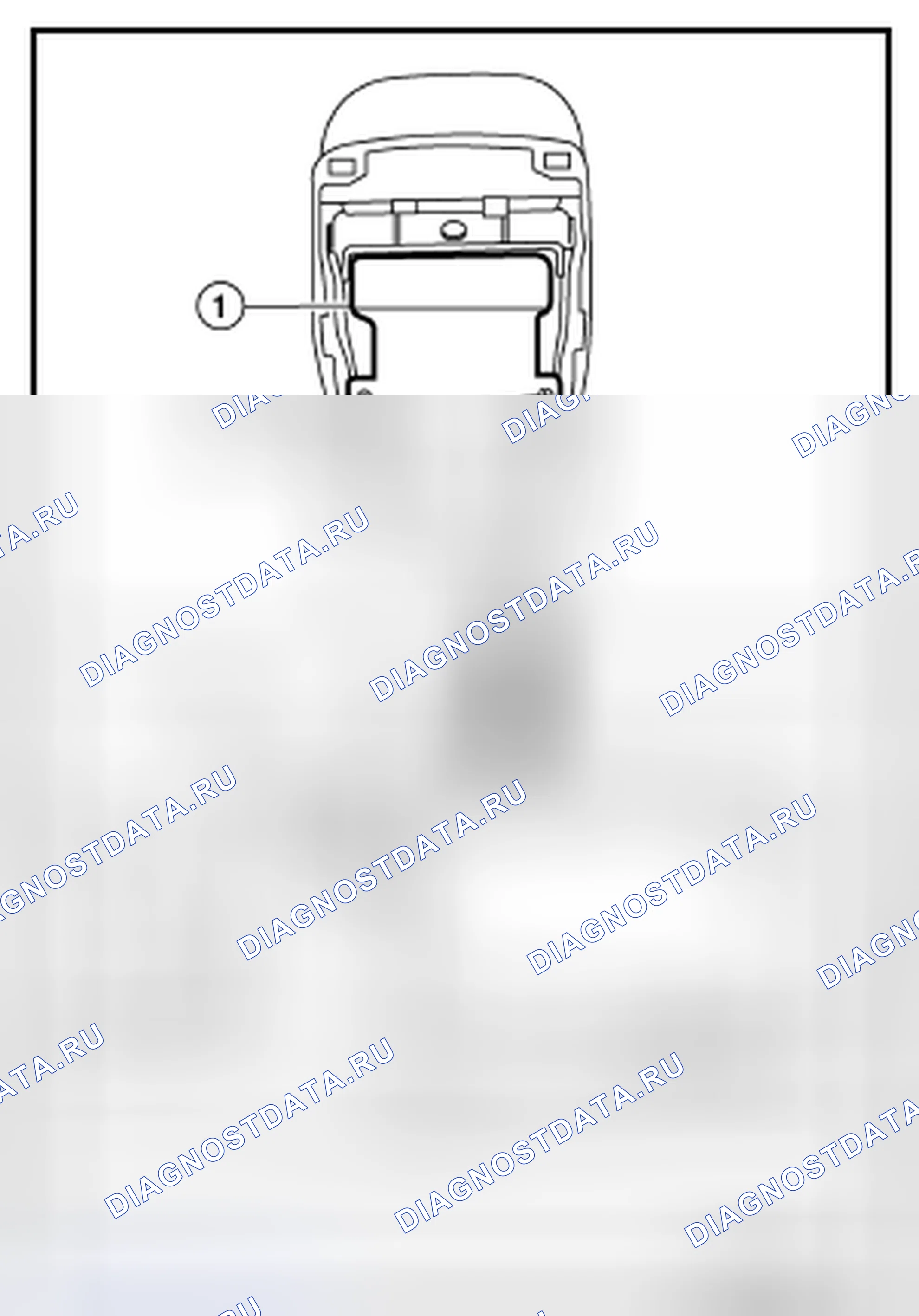Рис. 107: ДЕМОНТАЖ. Nissan Rogue II