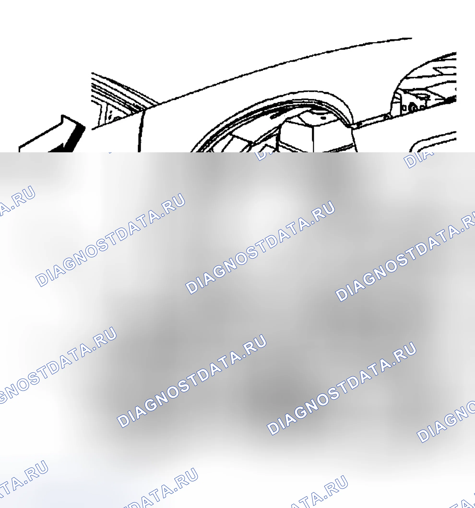 Рис. 79: Порядок демонтажа. Buick Park Avenue II рестайлинг