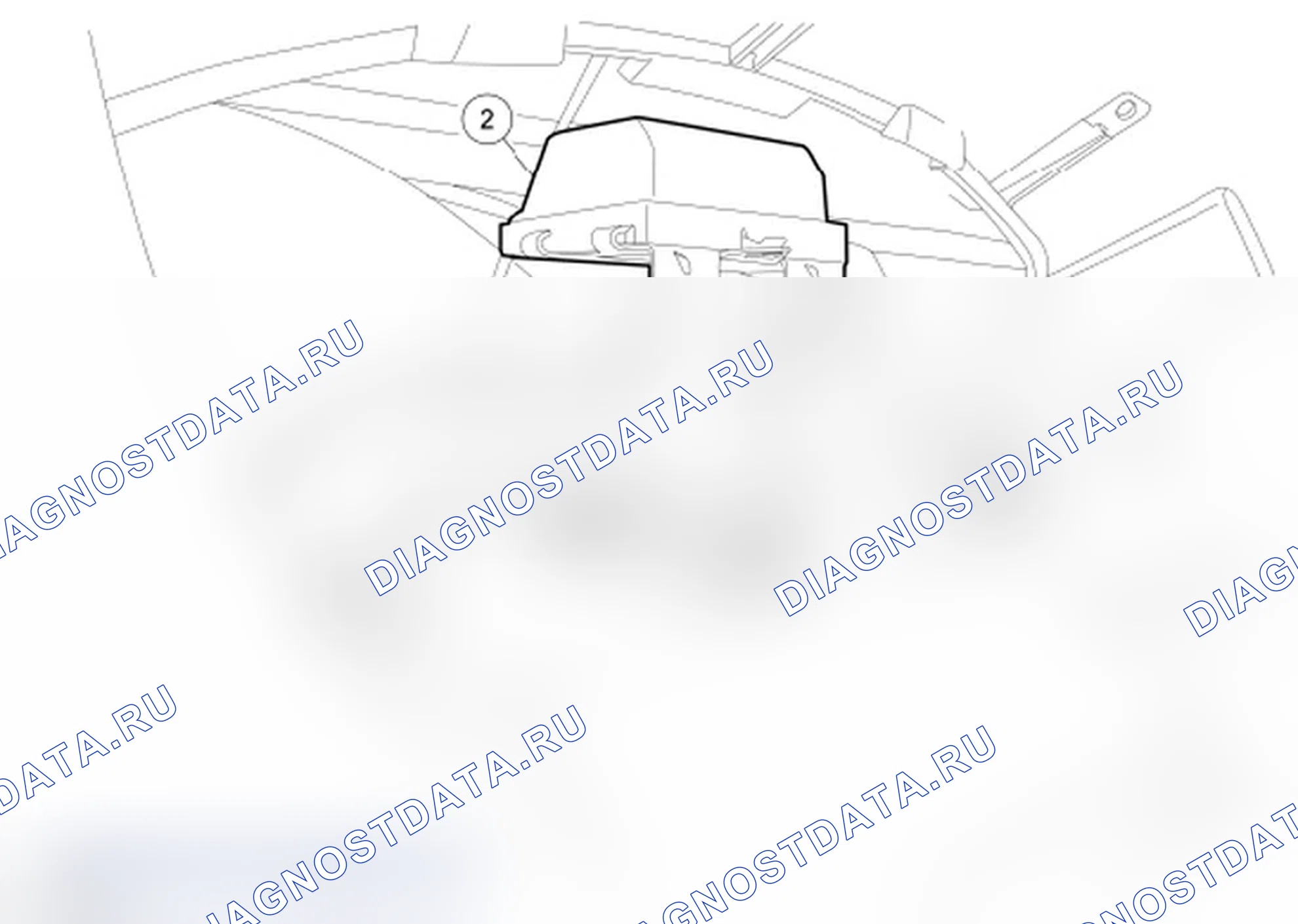 Рис. 41: Модем - антенна. Ford Transit Connect I рестайлинг