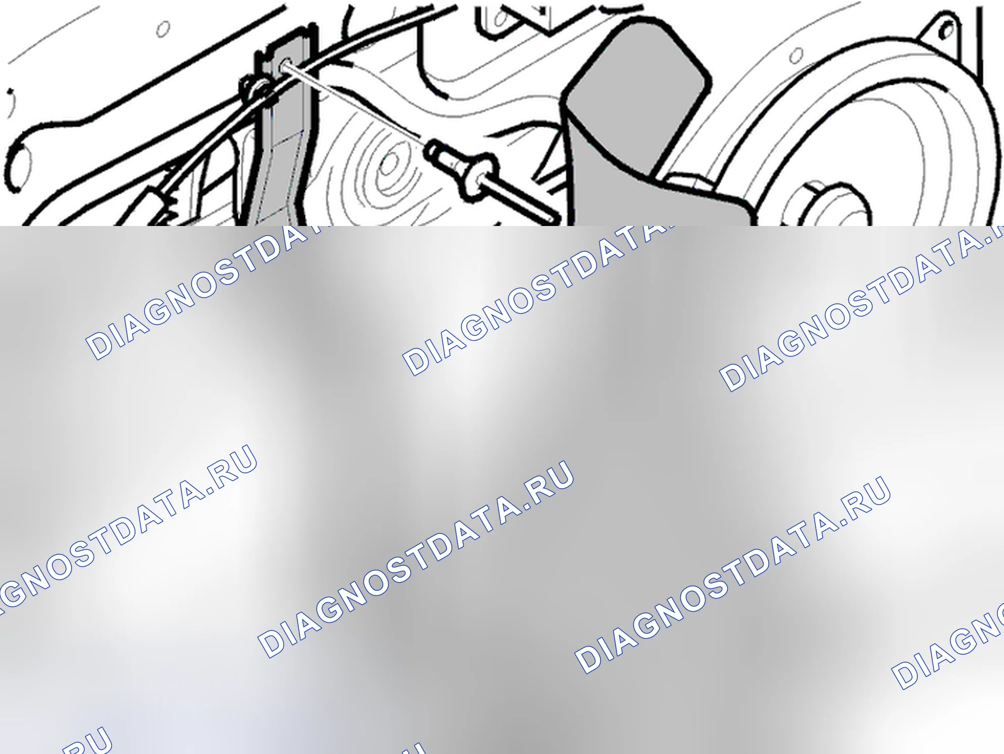 Рис. 406: Замена капельного ограждения. Volvo S60 I рестайлинг
