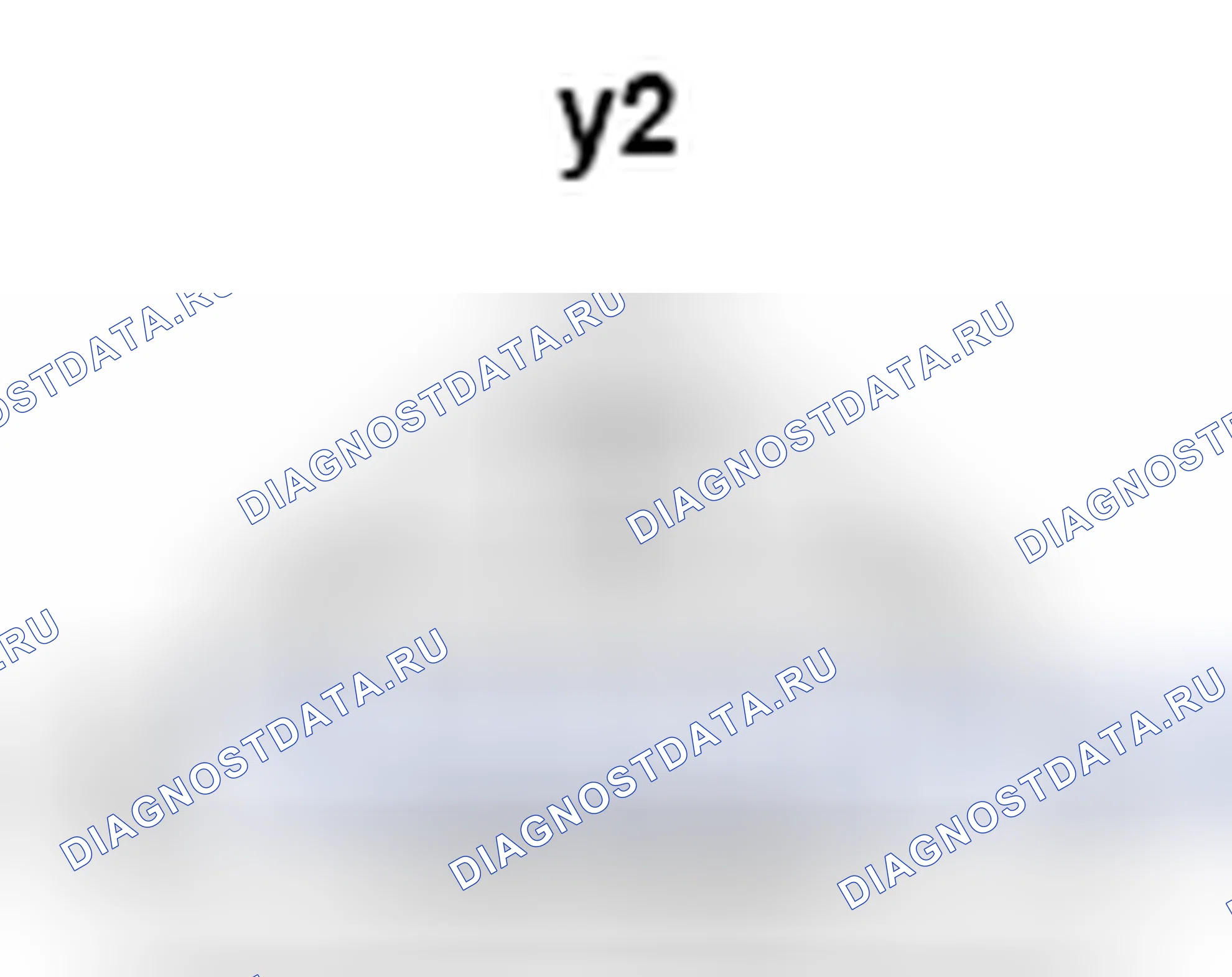 Рис. 740: Вид с торца соединителя инвертора (y2). Toyota Camry XV40 рестайлинг