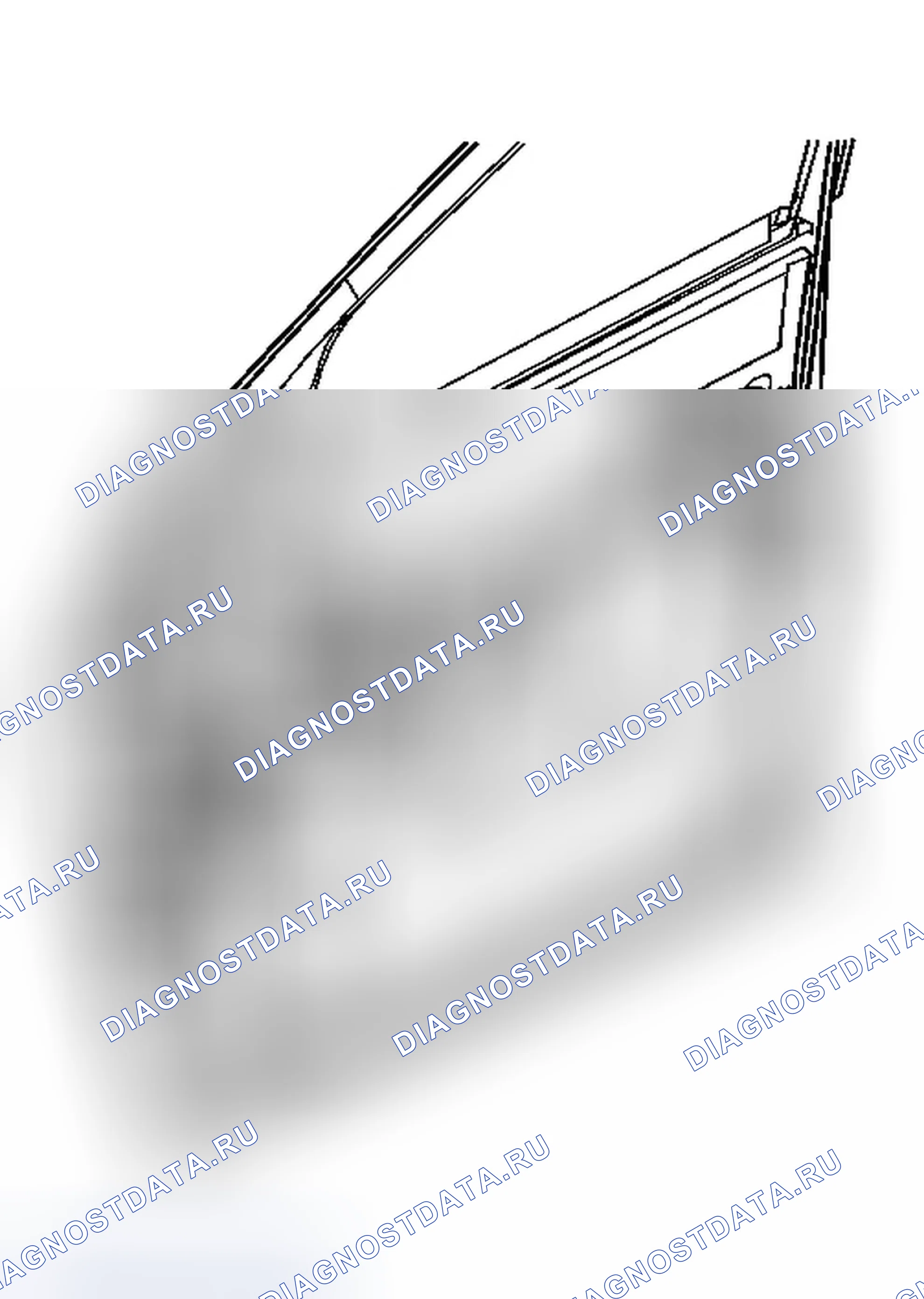 Рис. 97: Порядок демонтажа. Buick Rendezvous I
