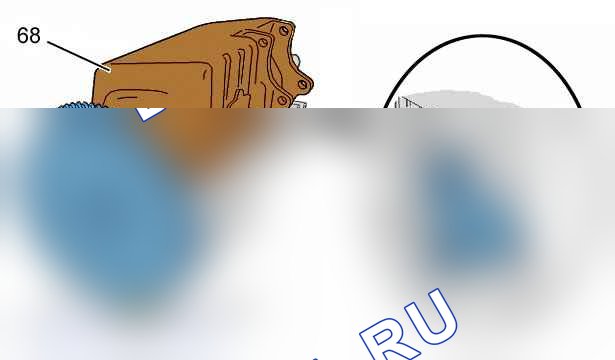 Демонтаж: двигателя DW10 — b1cp0d7d. Citroen C8 I