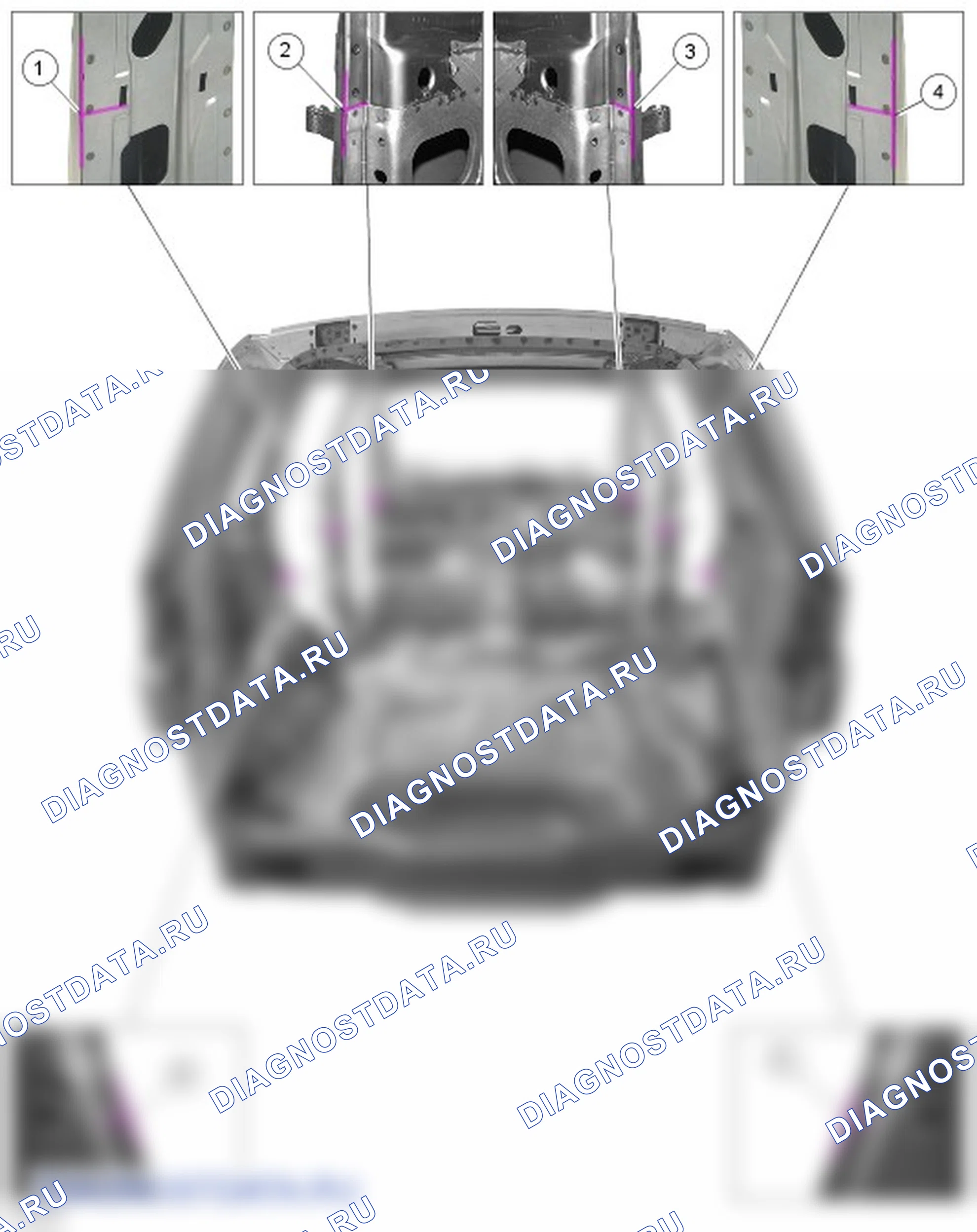 Как проверить зазоры рамы. Ford S-MAX I