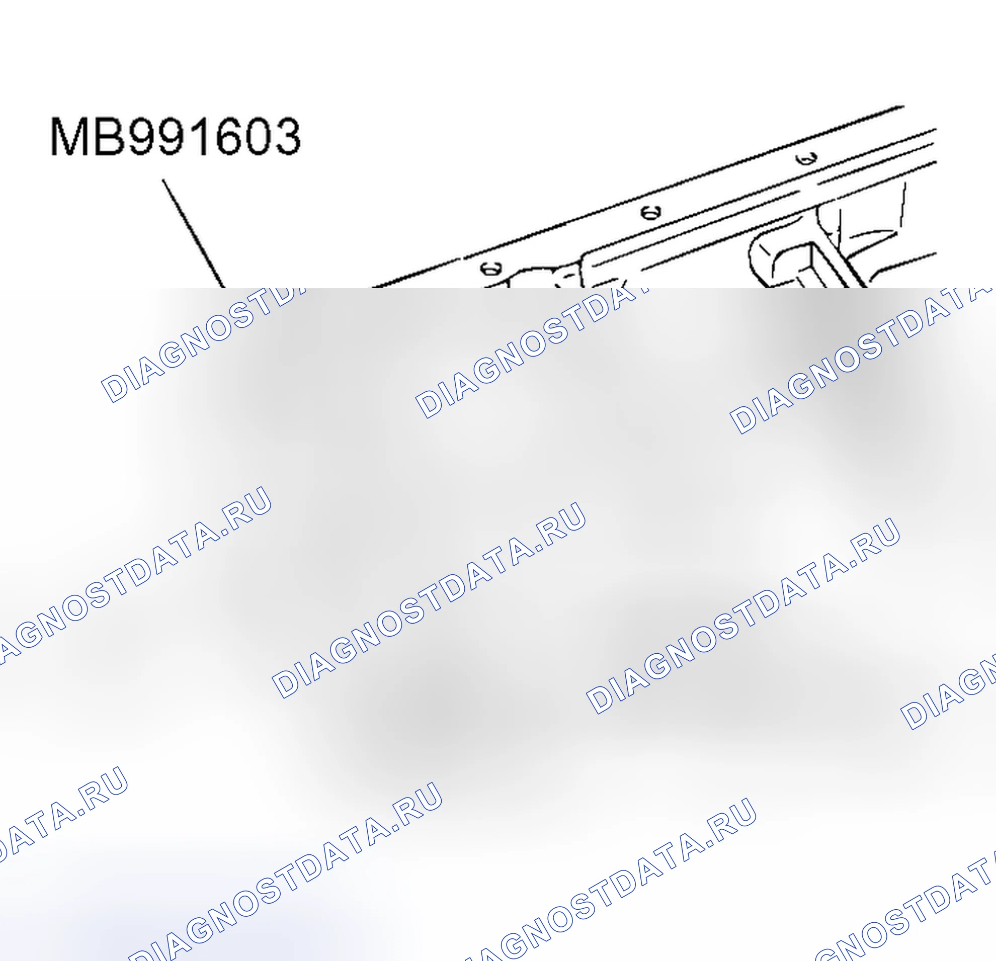 Рис. 221: > > A < < ЗАДНИЙ ПОДШИПНИК ВАЛА ПРОТИВОВЕСА, МОНТАЖ СЛЕВА. Mitsubishi Lancer IX рестайлинг