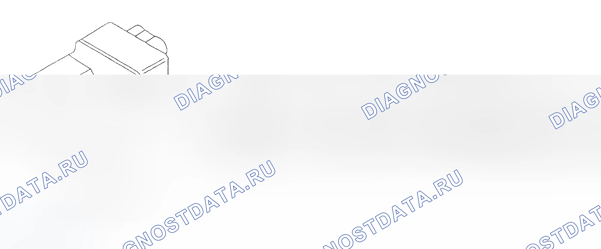 Рис. 68: ВИД С ТОРЦА РАЗЪЕМА ДВИГАТЕЛЯ НАСОСА ABS. Dodge Grand Caravan IV