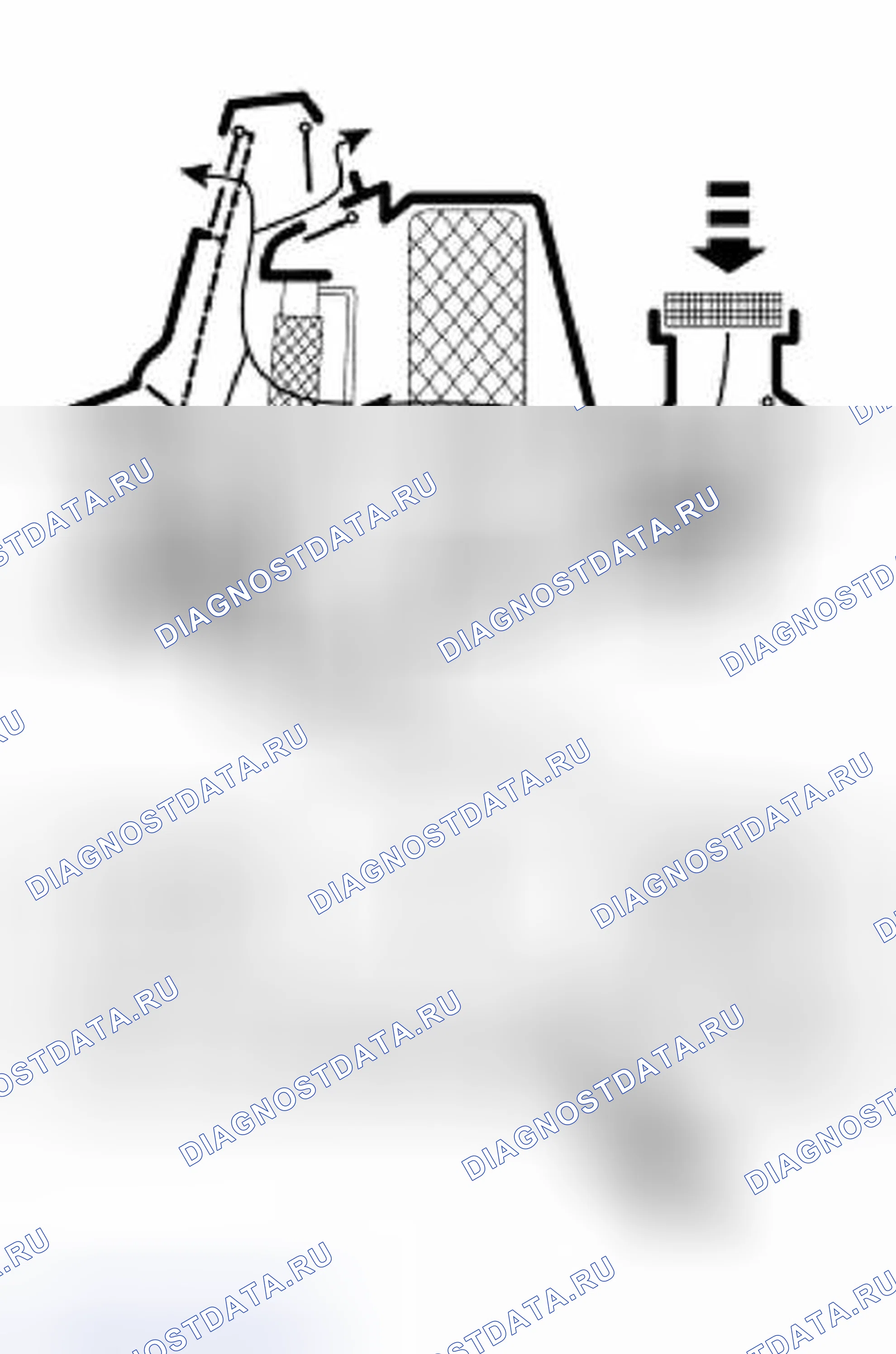 Рис. 6: ПОЛ / РАЗМОРАЖИВАНИЕ. Hyundai ix25 II