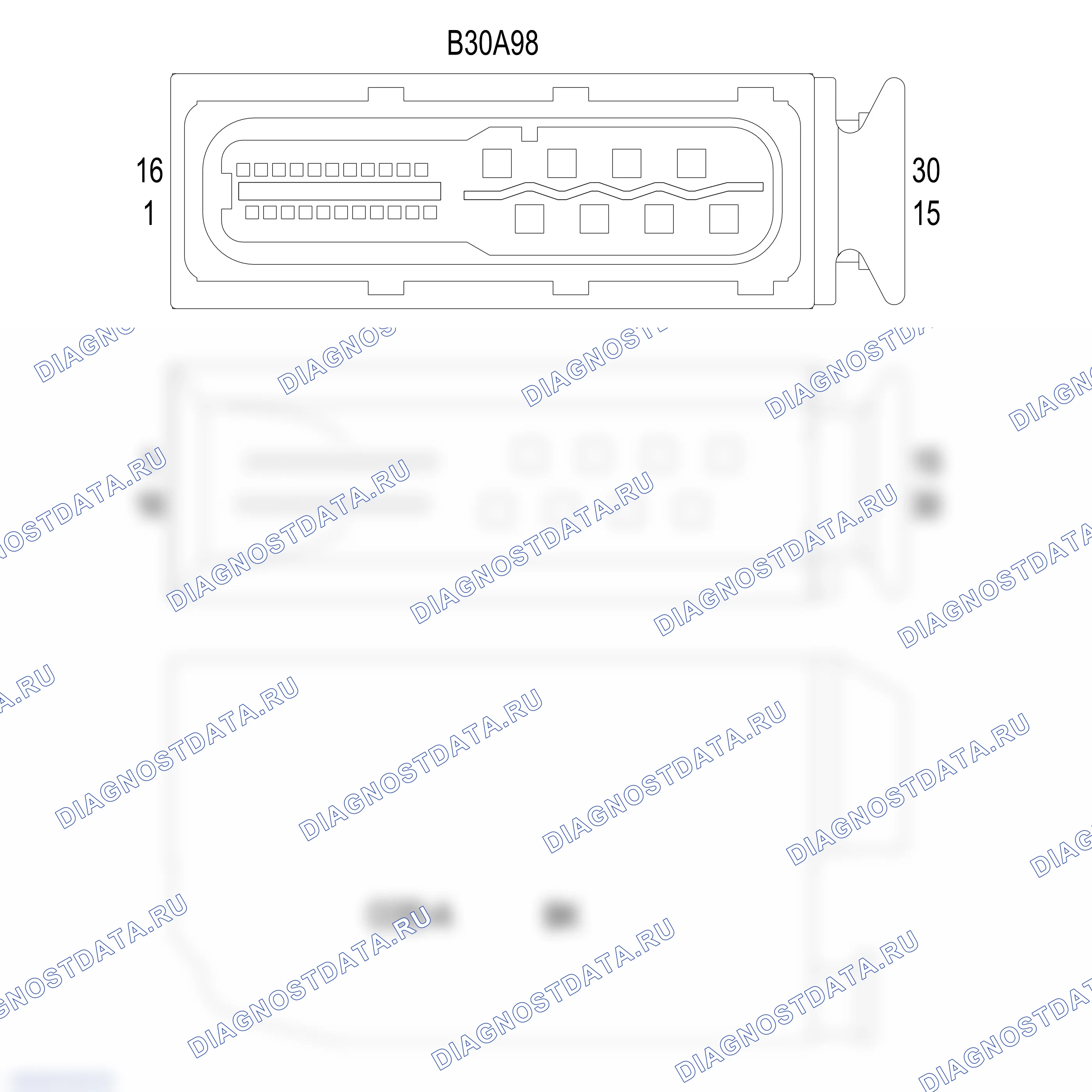 Распиновка разъёма 3C0 973 763 A — внешний вид и расположение контактов. Porsche 718 Cayman 982