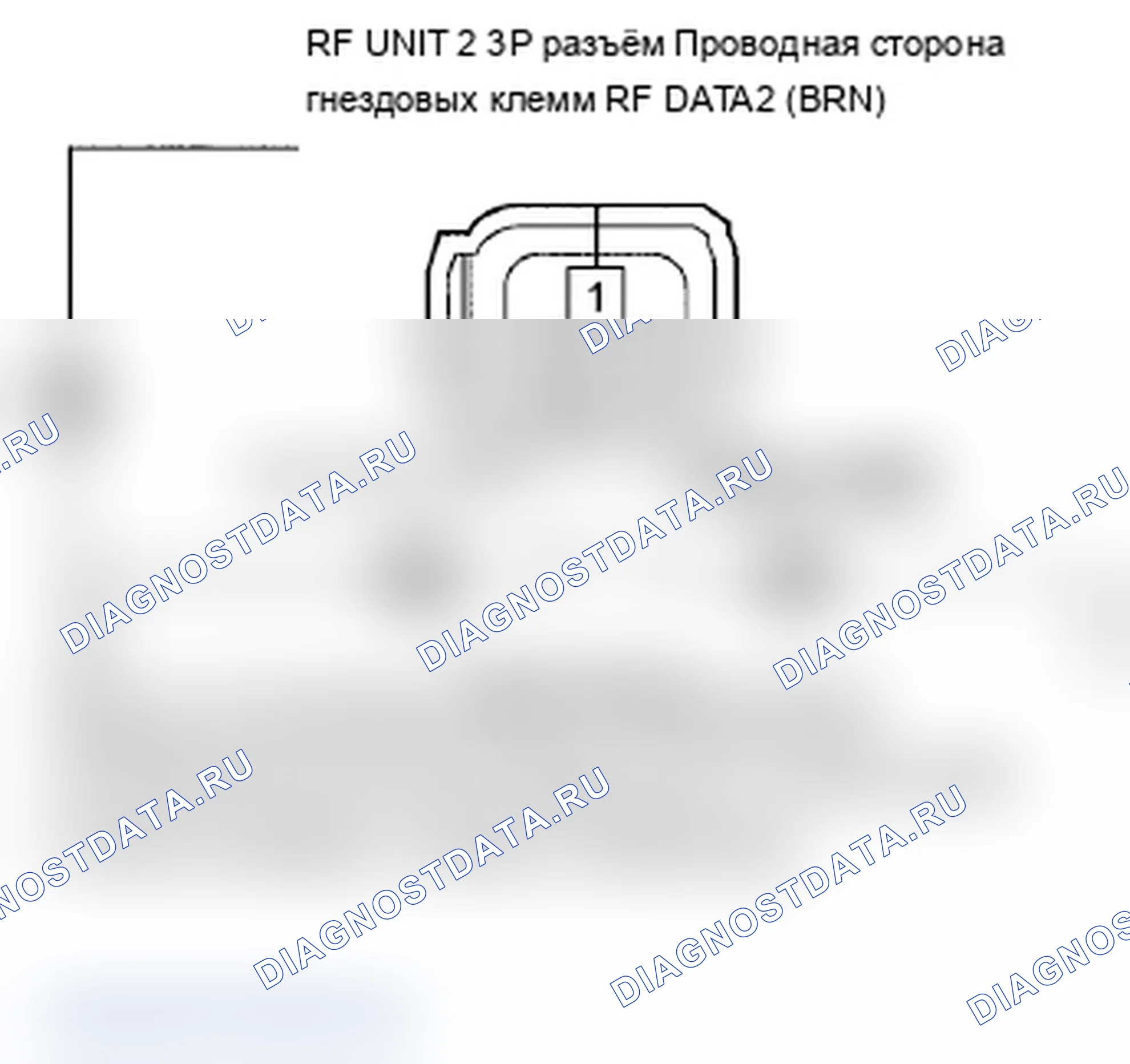 Рис. 92: расшифровка кода ошибки B1641: RF блок 2 не подключен. Acura TL IV