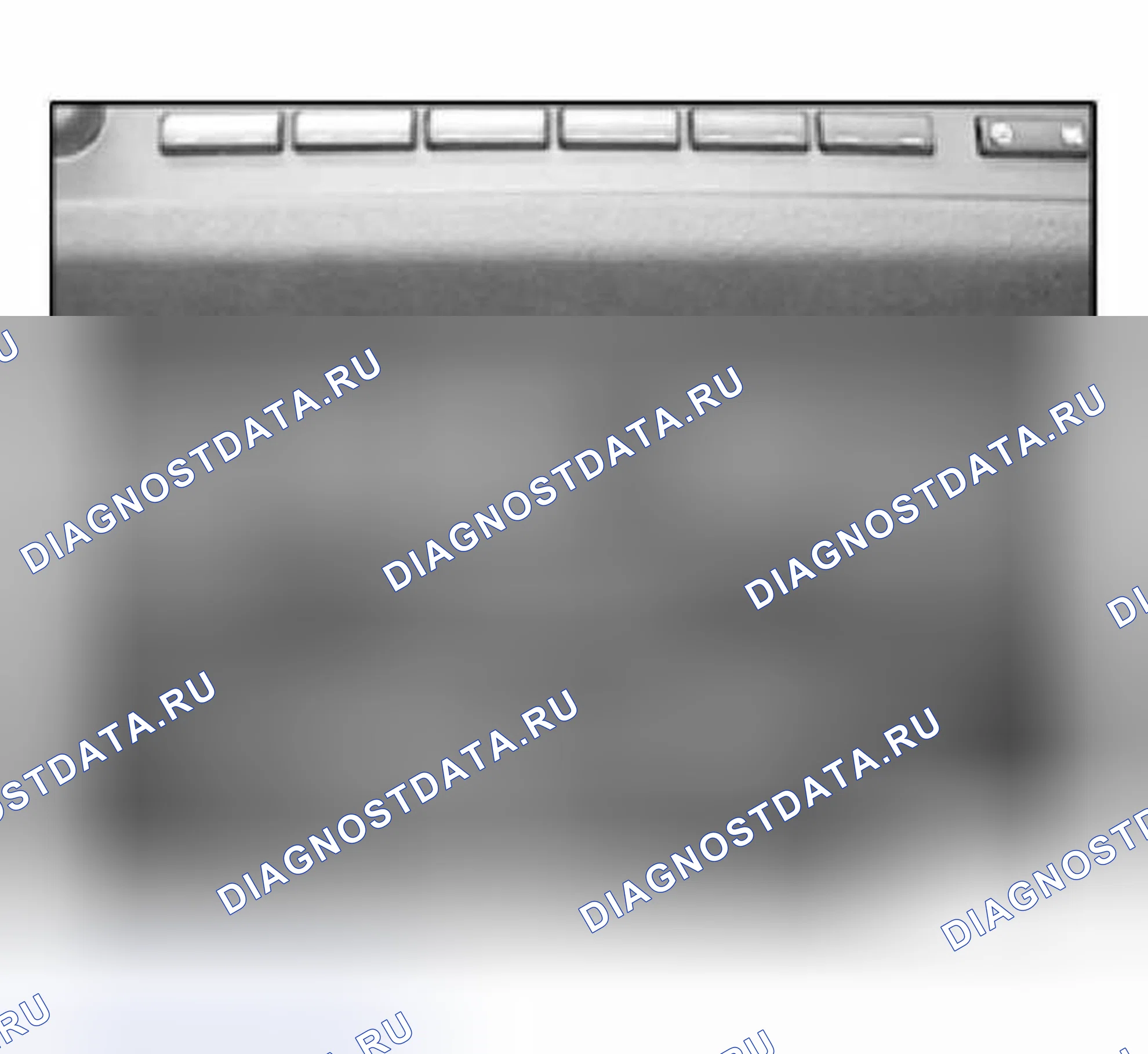 Рис. 63: 64 11 324 Замена крышек кнопок управления нагревателями. BMW M5 E39