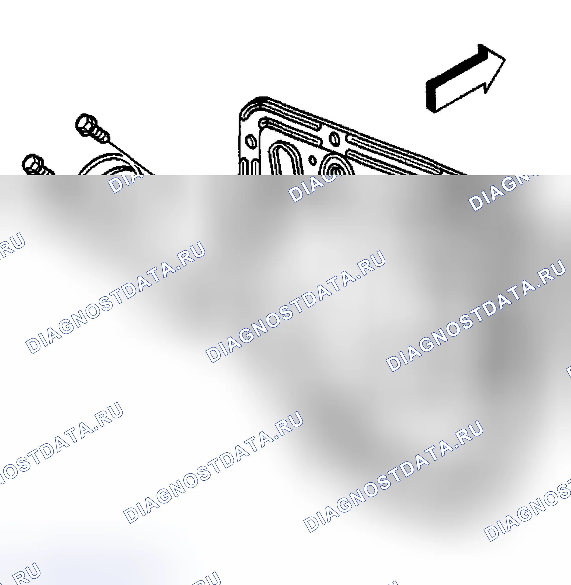 Рис. 58: Порядок демонтажа. Buick Regal IV
