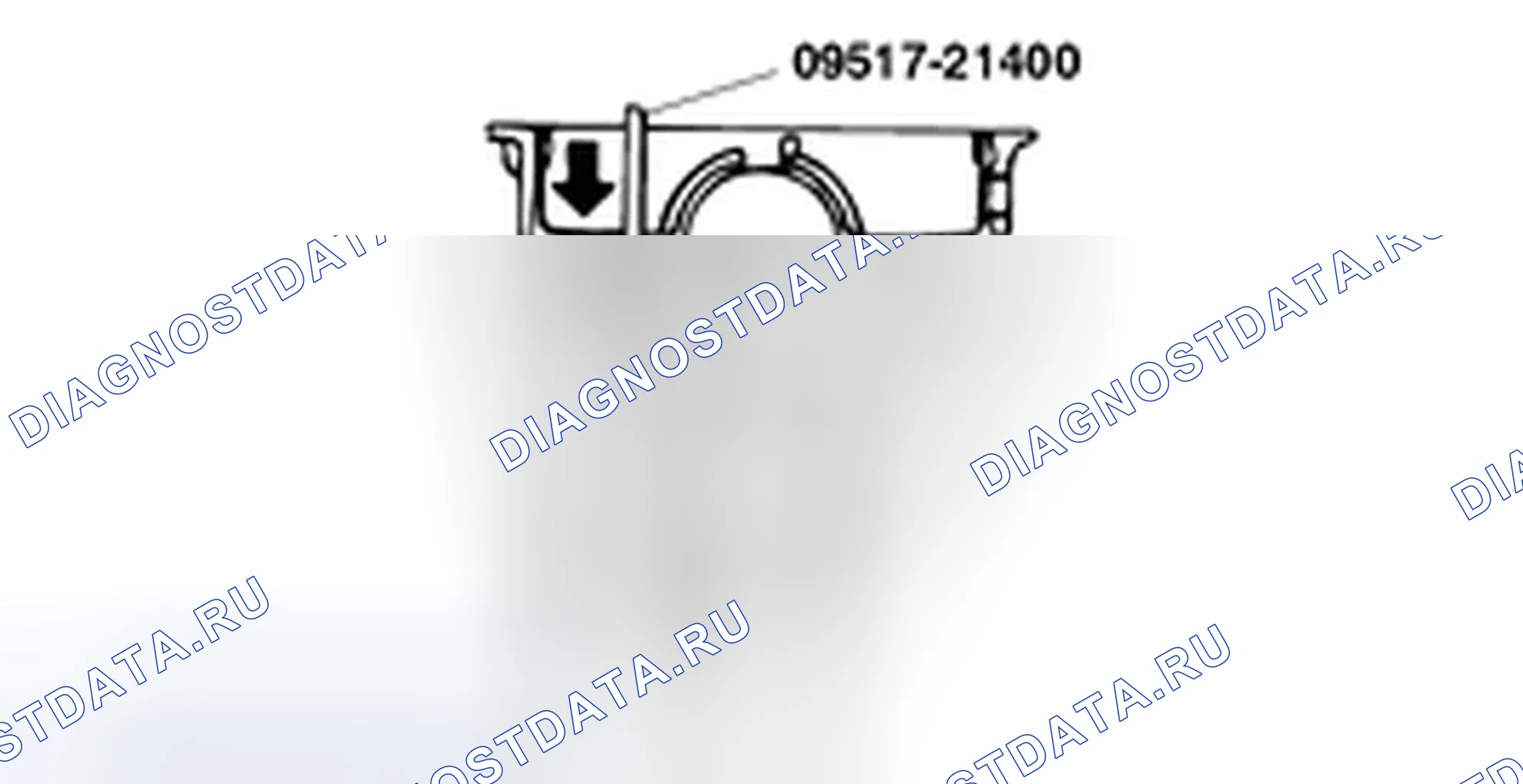 Разборка передней несущей панели дифференциала (4WD). Hyundai H-1 A1