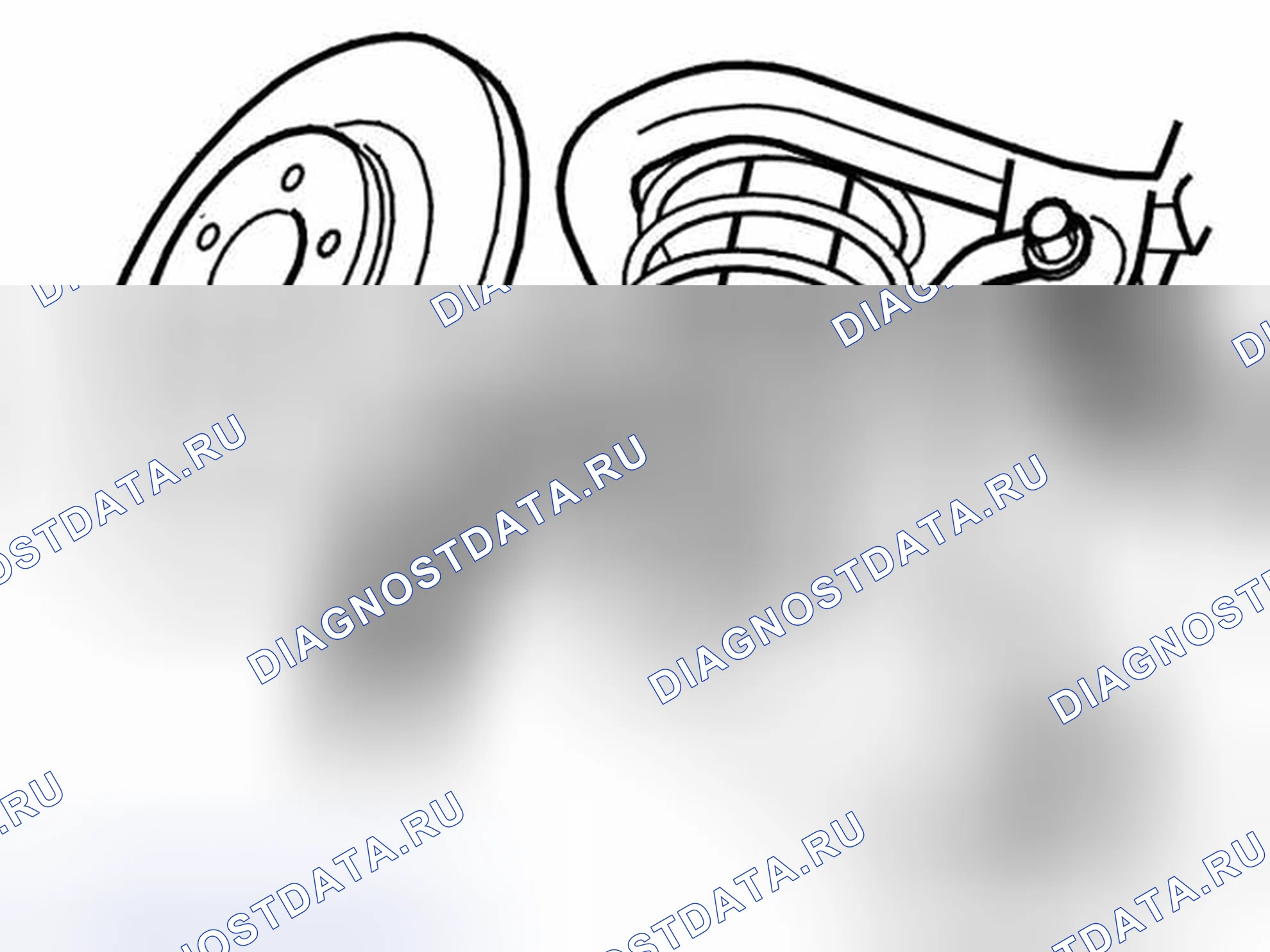 Рис. 44: СНЯТИЕ БОКОВОЙ ТЯГИ. Volvo XC90 I рестайлинг