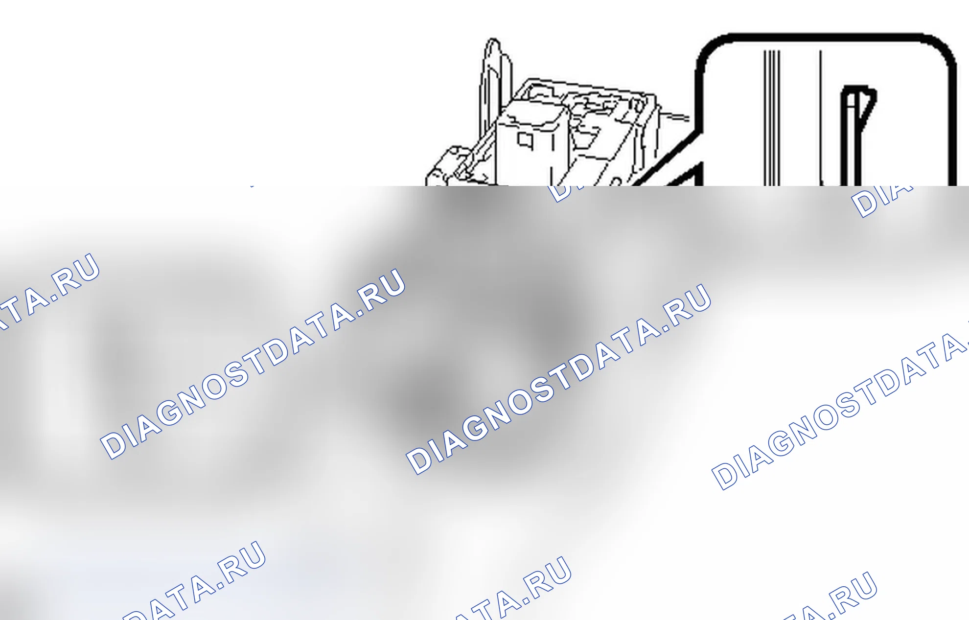 Рис. 99: ДЕМОНТАЖ. Toyota Prius PHV pre-III