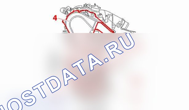 Снятие - установка: ремень ГРМ (при снятом двигателе) — b1ek1mld. Peugeot 607 I